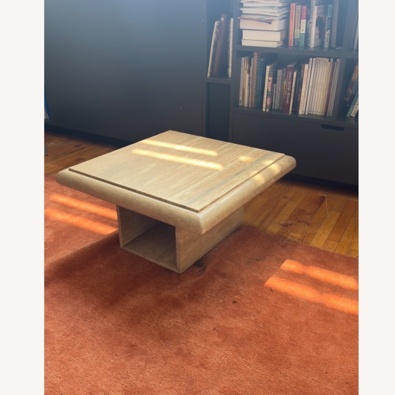 Vintage Marble Coffee Table - image-1