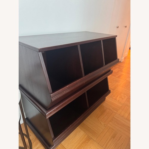 Used The Land of Nod StoragePalooza in Espresso Finish for sale on AptDeco