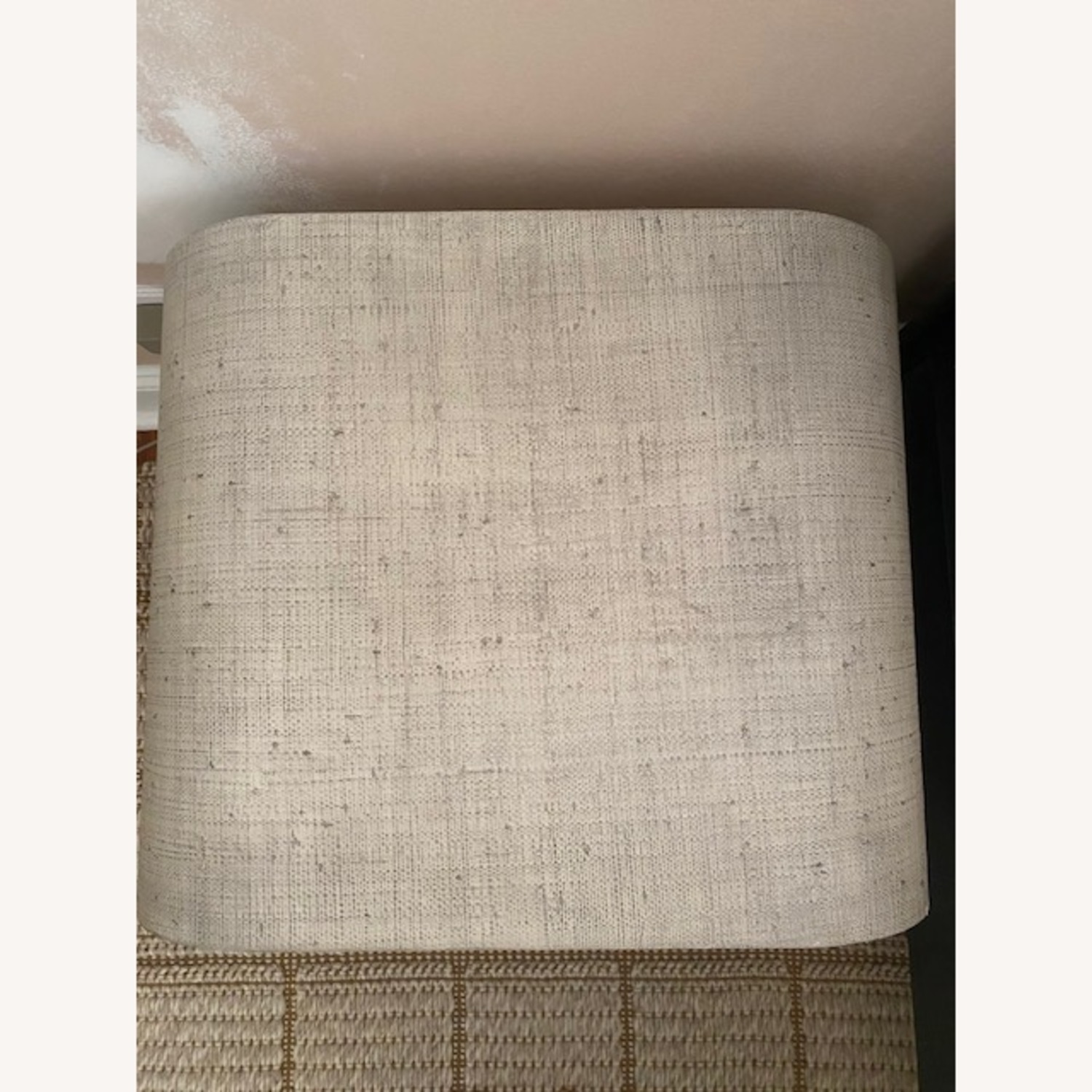 CB2 Archer Linen Nightstand With Drawer - image-7