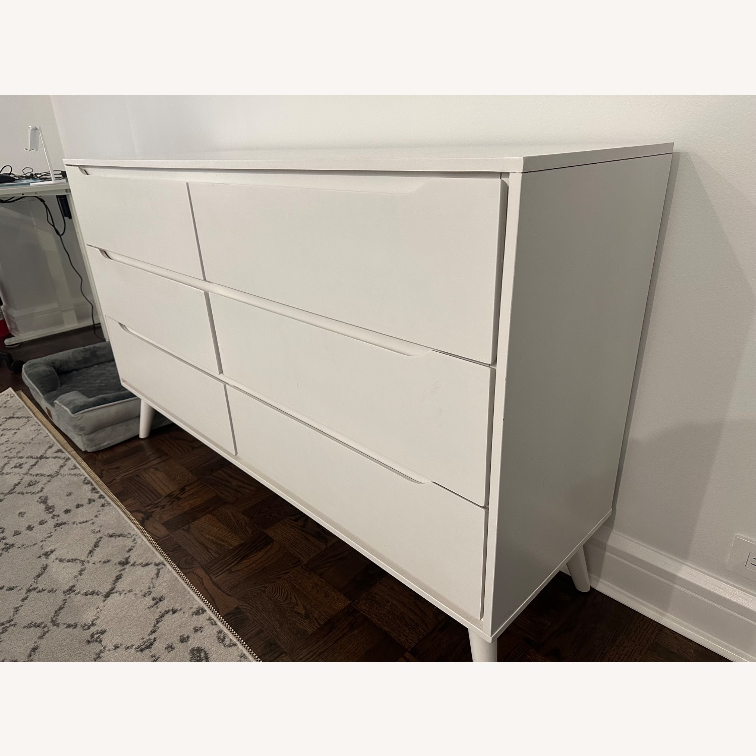 Stalter 58'' W 6 - Drawer Dresser White - image-3