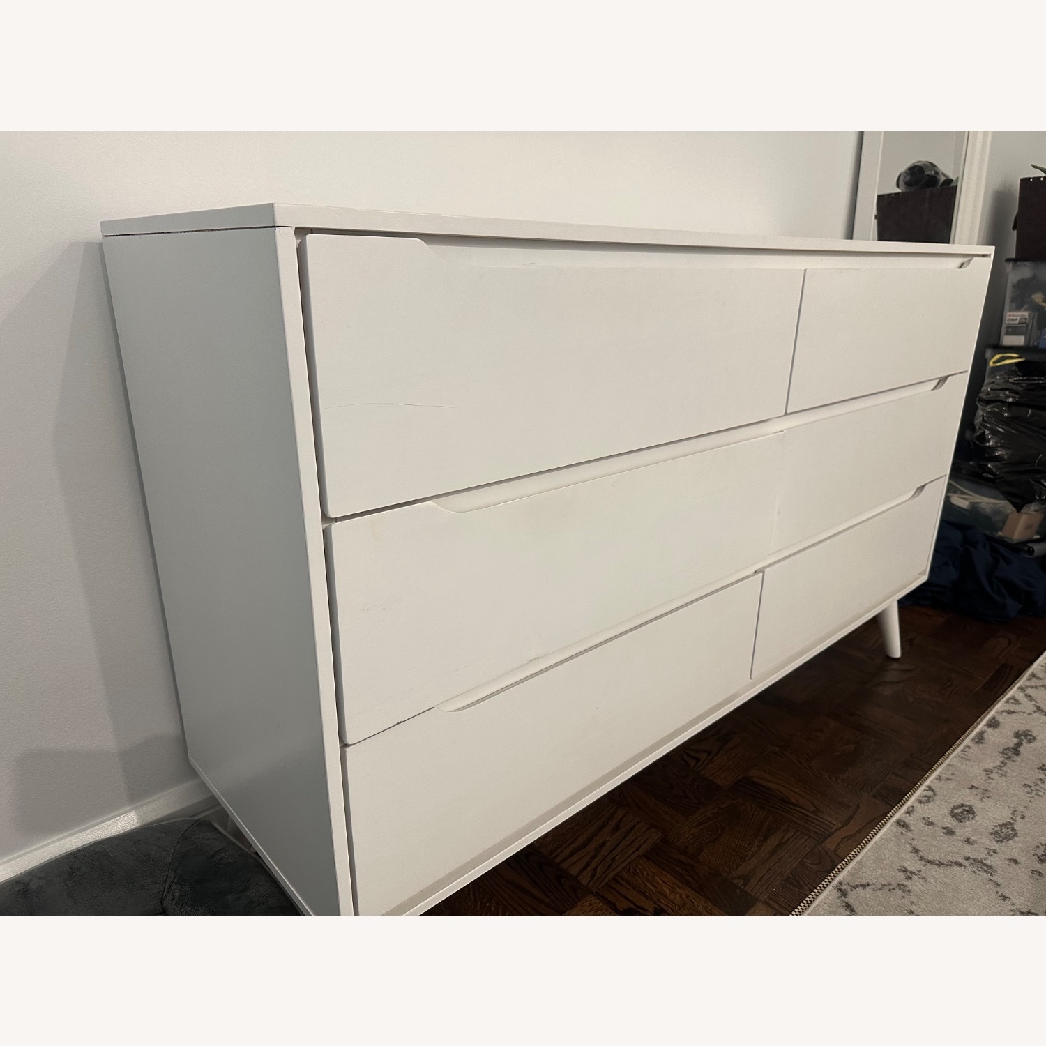 Stalter 58'' W 6 - Drawer Dresser White - image-2