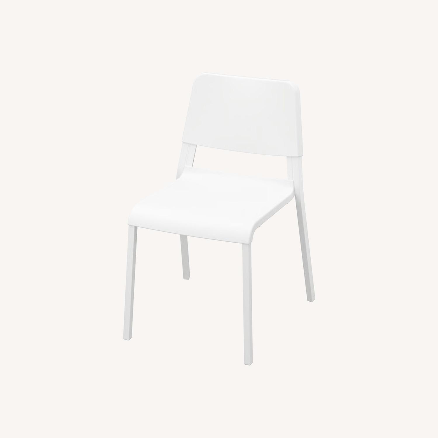 IKEA TEODORES 4 Dining Table Chairs - image-0