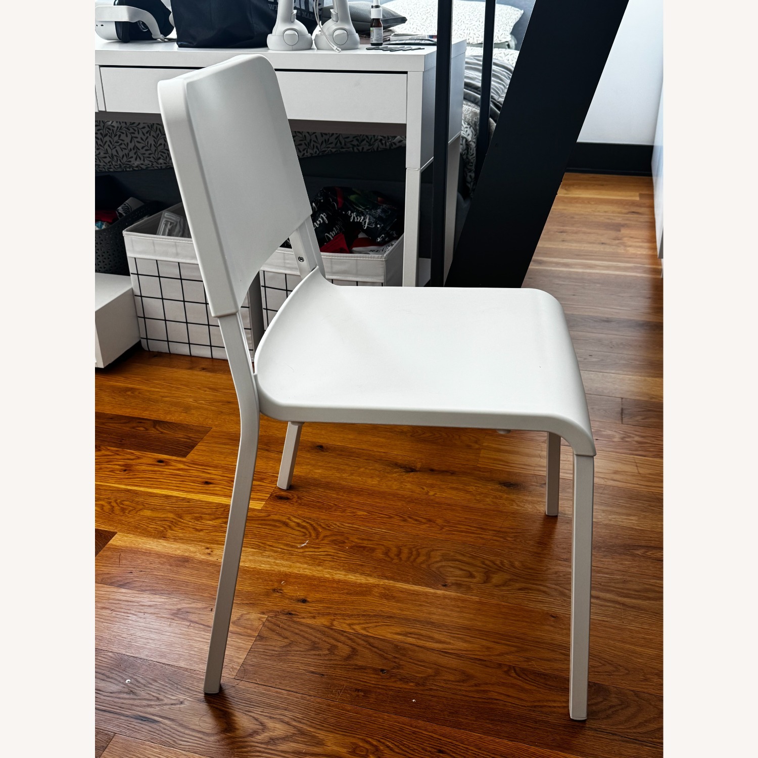 【極美品/バラ売可】IKEA TEODORESテオドレス 4脚 ダークグレー TEODORES テオドレス チェア, ブルー - IKEA