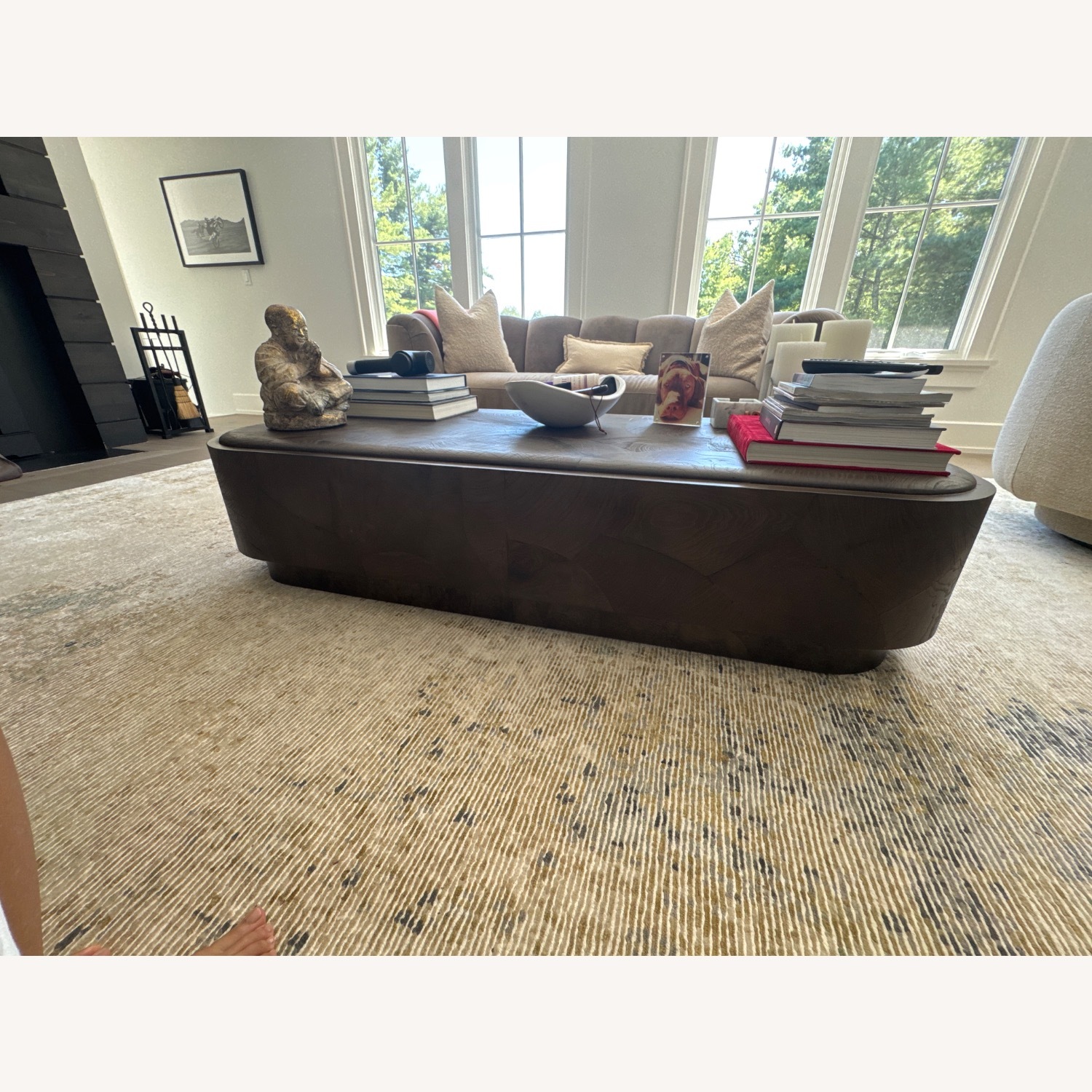 Arhaus Polanco Plinth Coffee Table - image-1