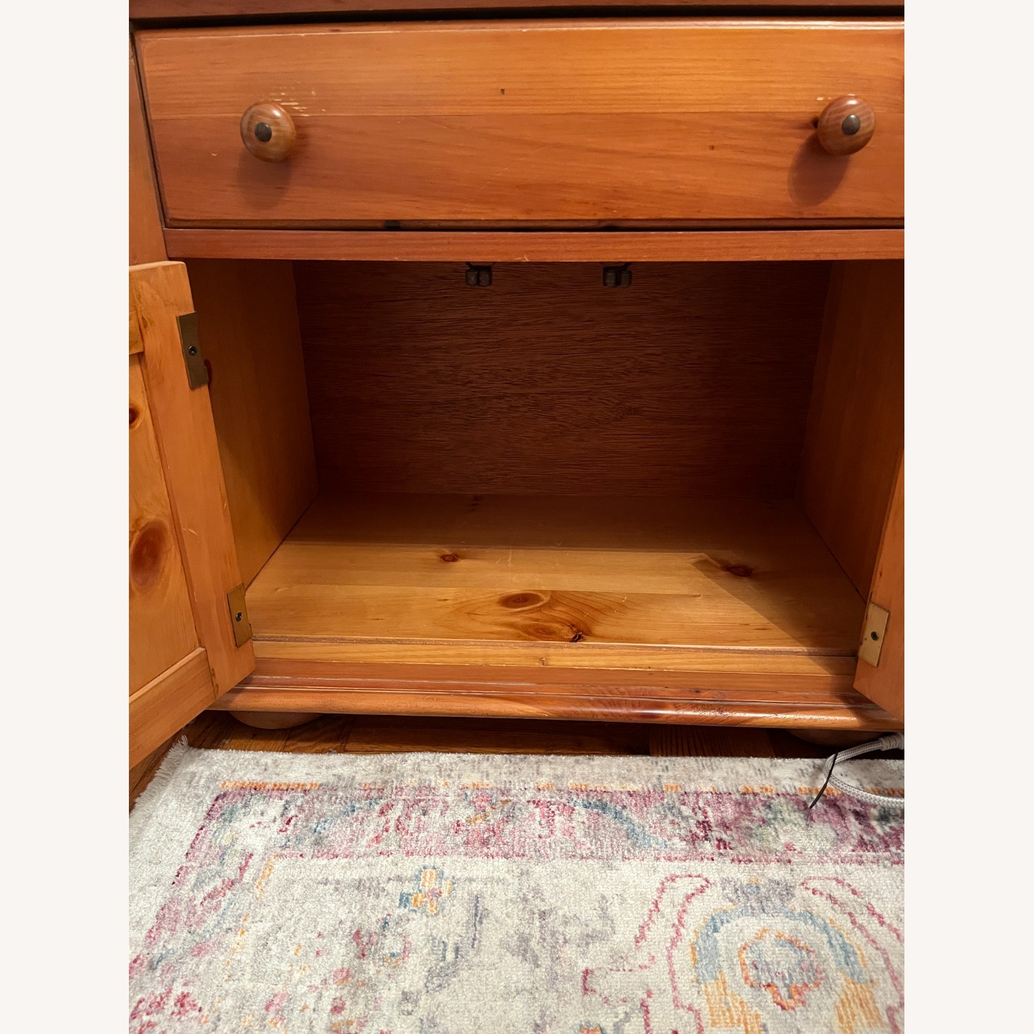 Solid Pine Nightstand - image-6