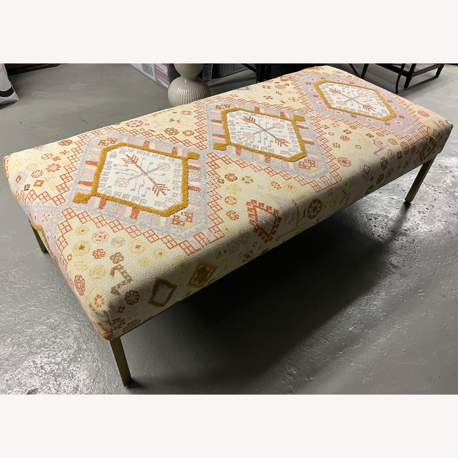 Anthropologie Rug Ottoman - image-8