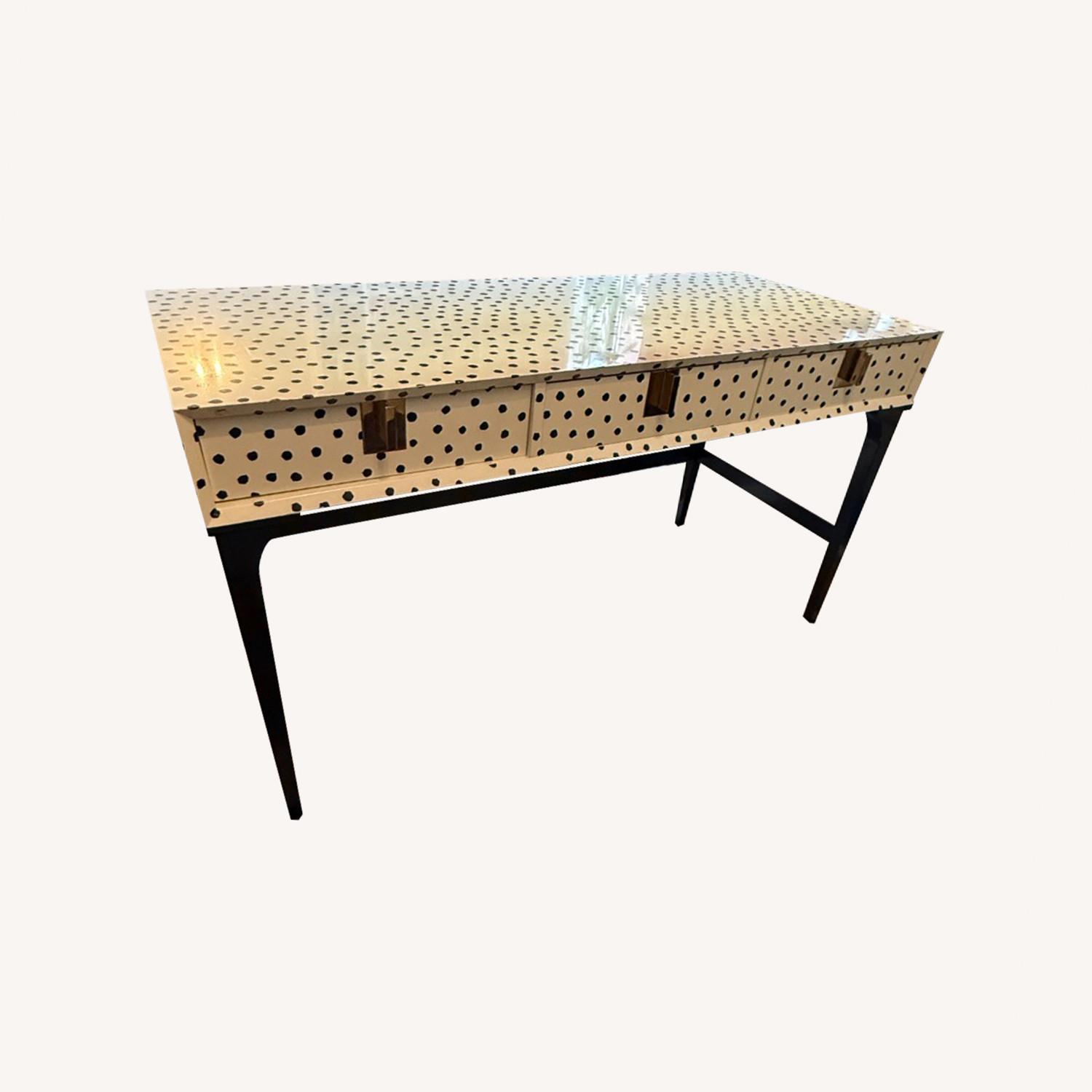 Kate Spade Polka Dot 3-Drawer Desk - image-0