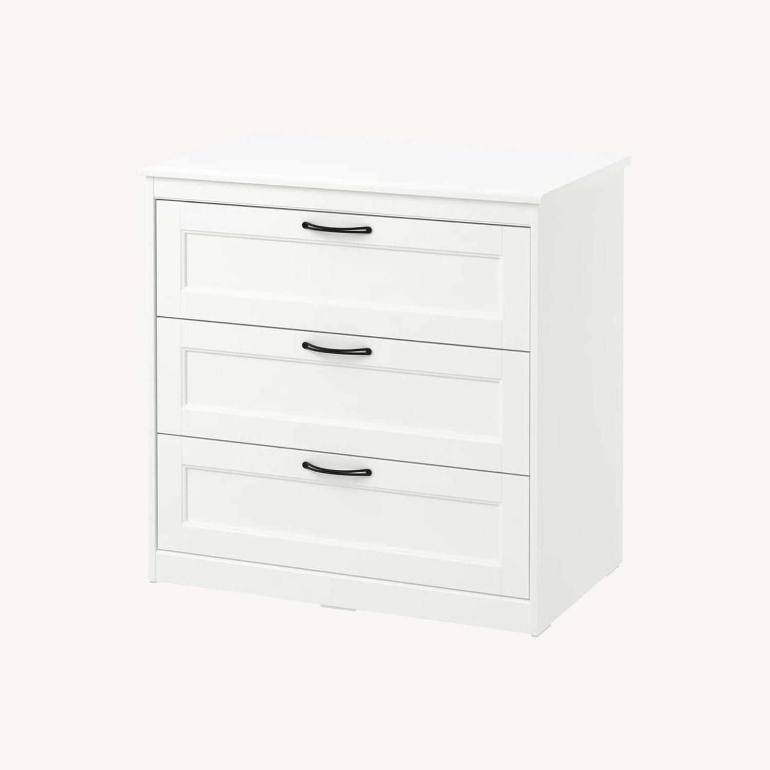 IKEA SONGESAND White Dresser - image-0