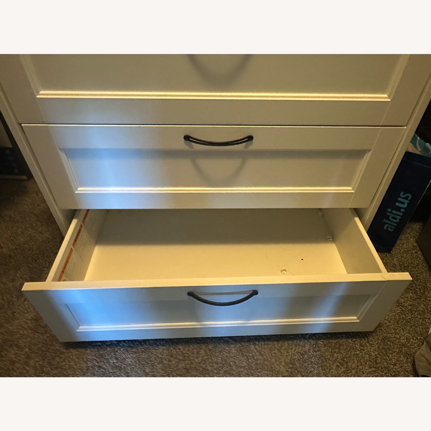 IKEA SONGESAND White Dresser - image-4