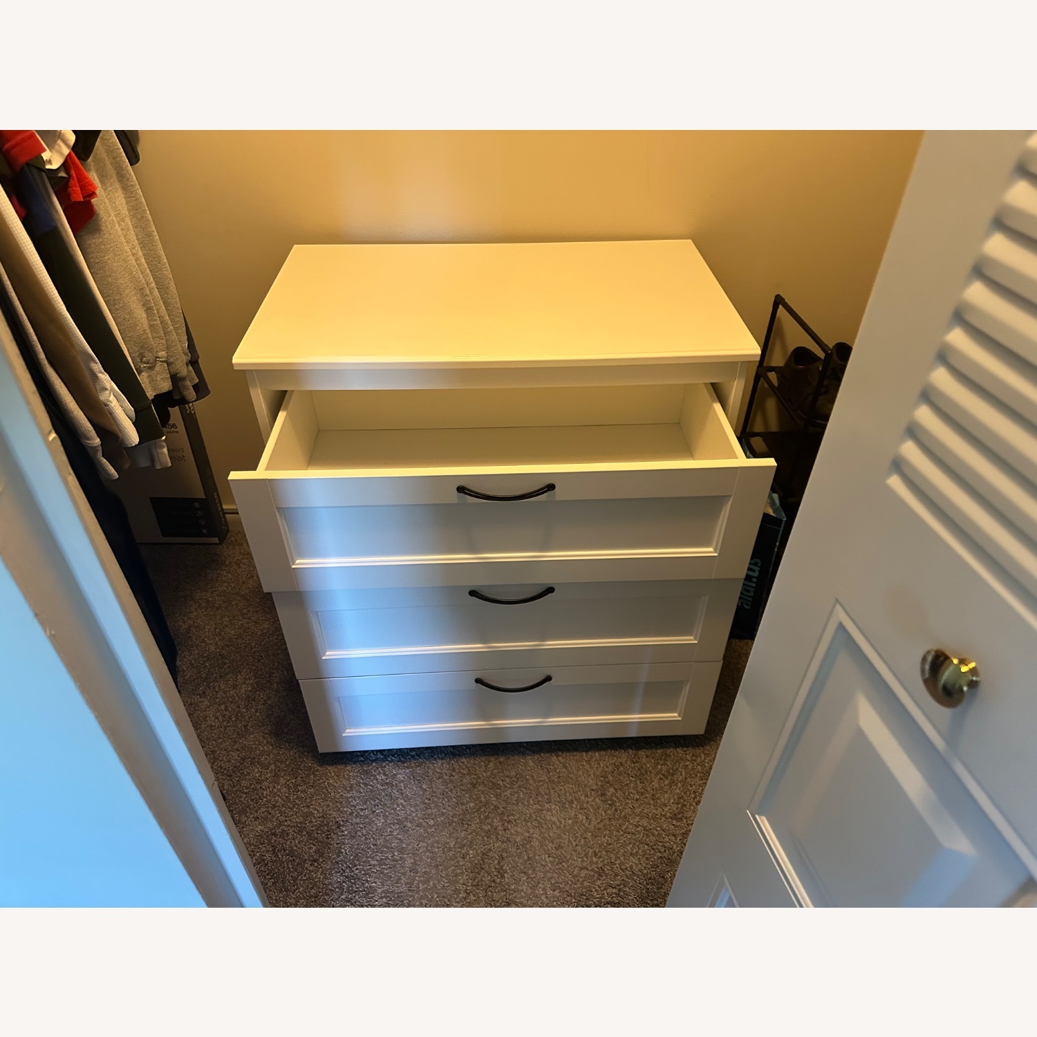 IKEA SONGESAND White Dresser - image-3
