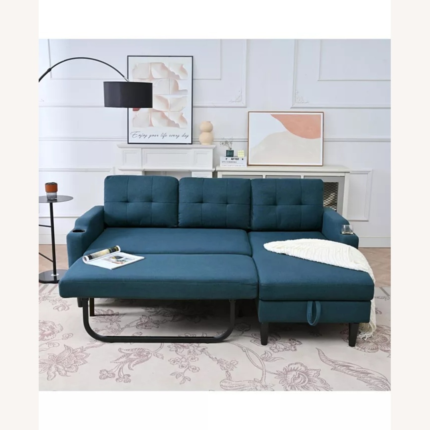 Spacious and Comfortable Modern Sofa - image-4