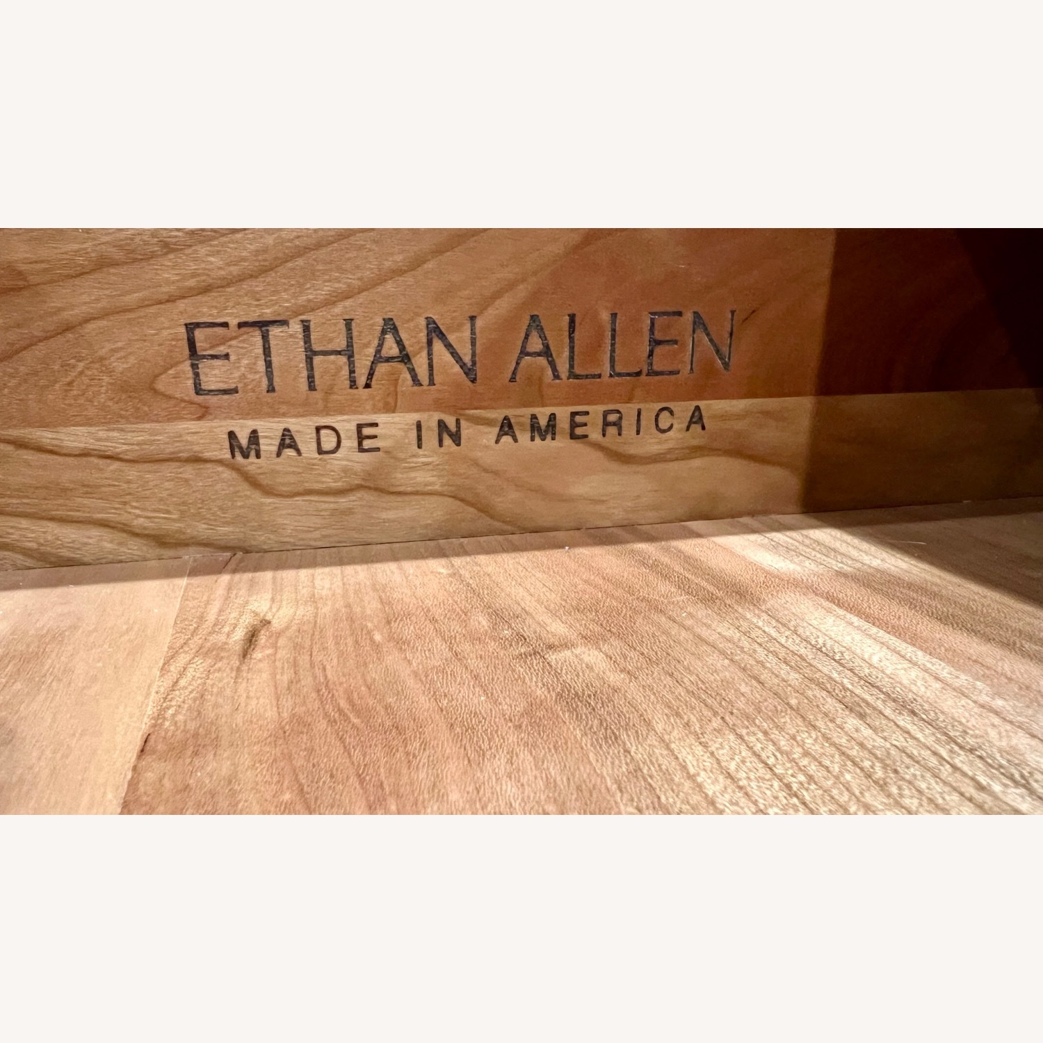 Ethan Allen Mission Console Table with Drawers - image-4