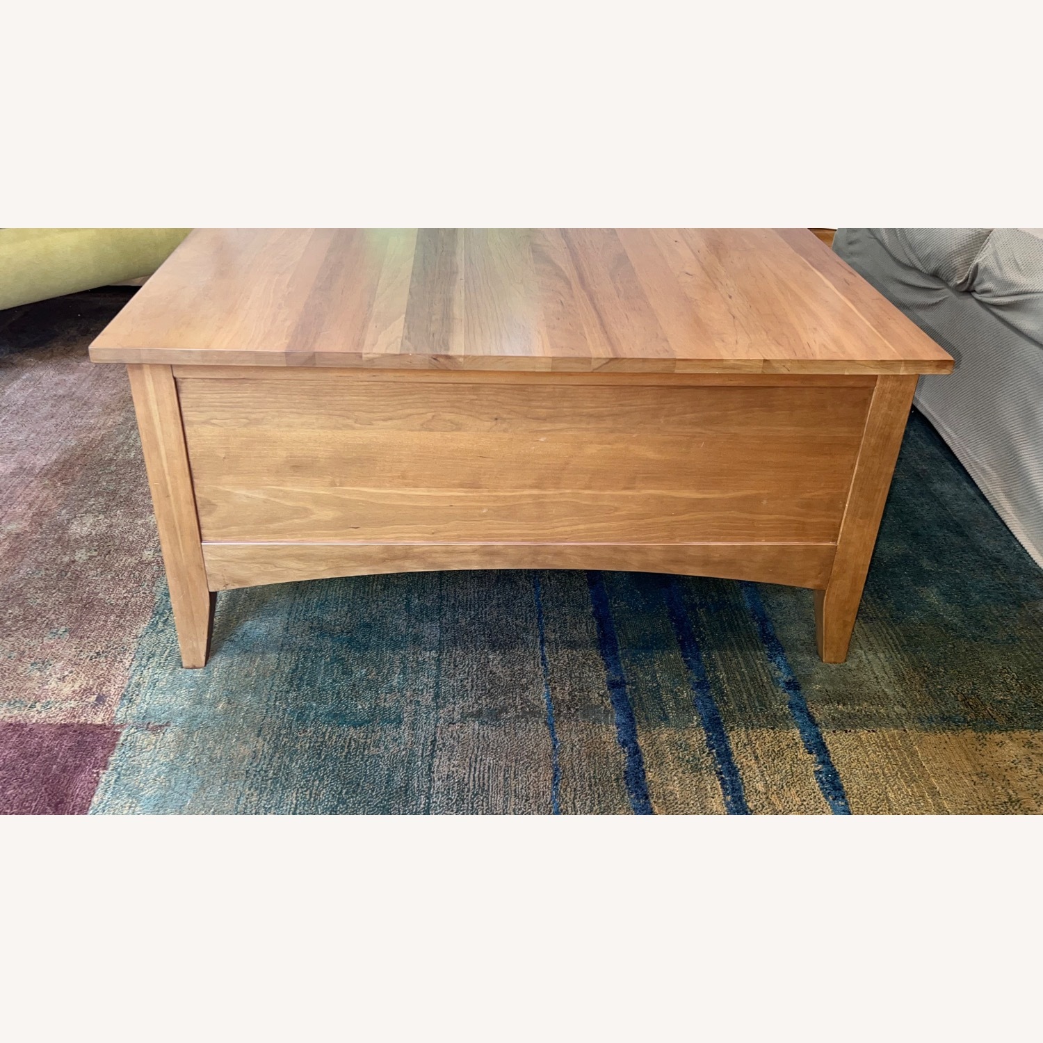 Ethan Allen Coffee Table with Drawers - image-3