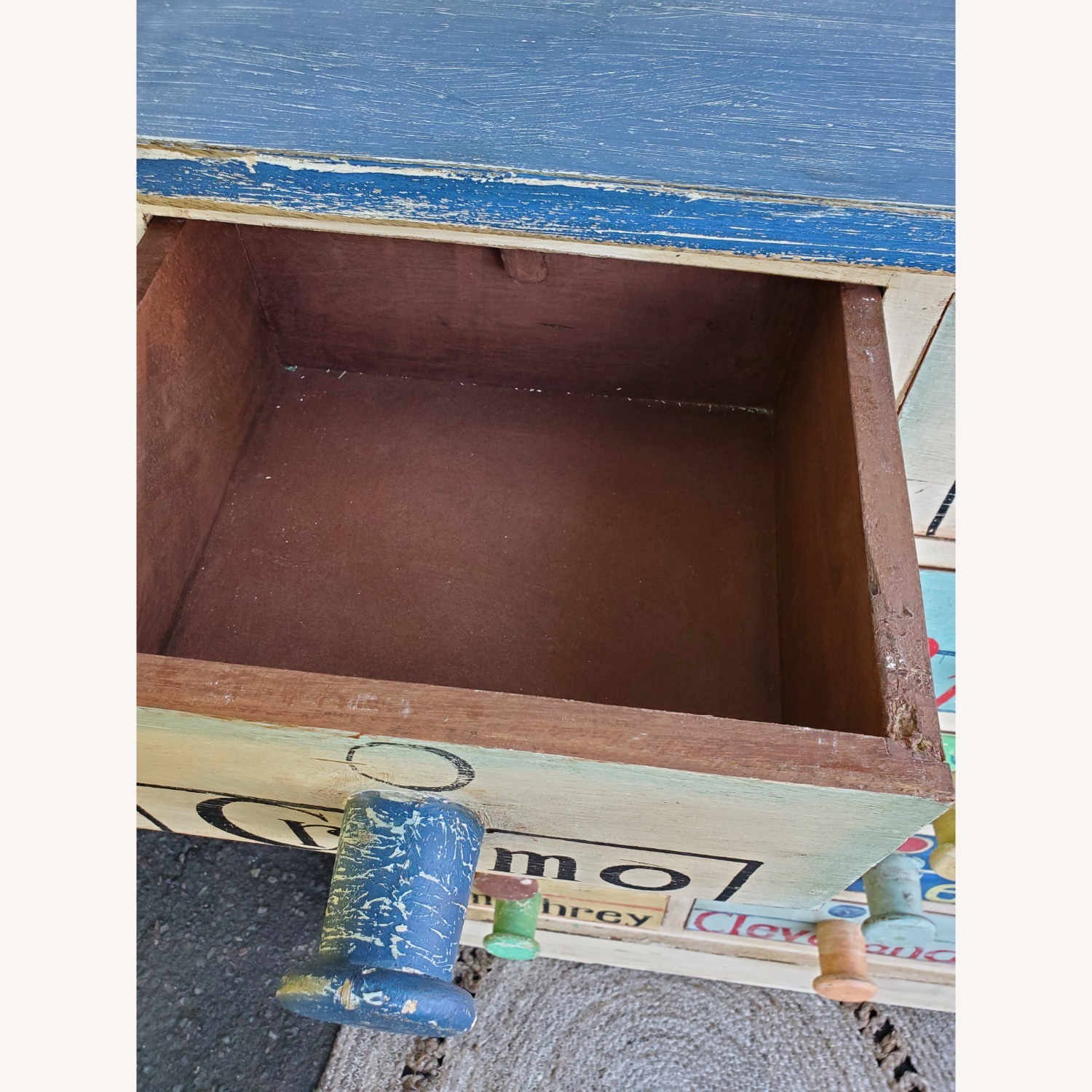 Custom Cigar Box Rustic Solid Wood Dresser - image-2