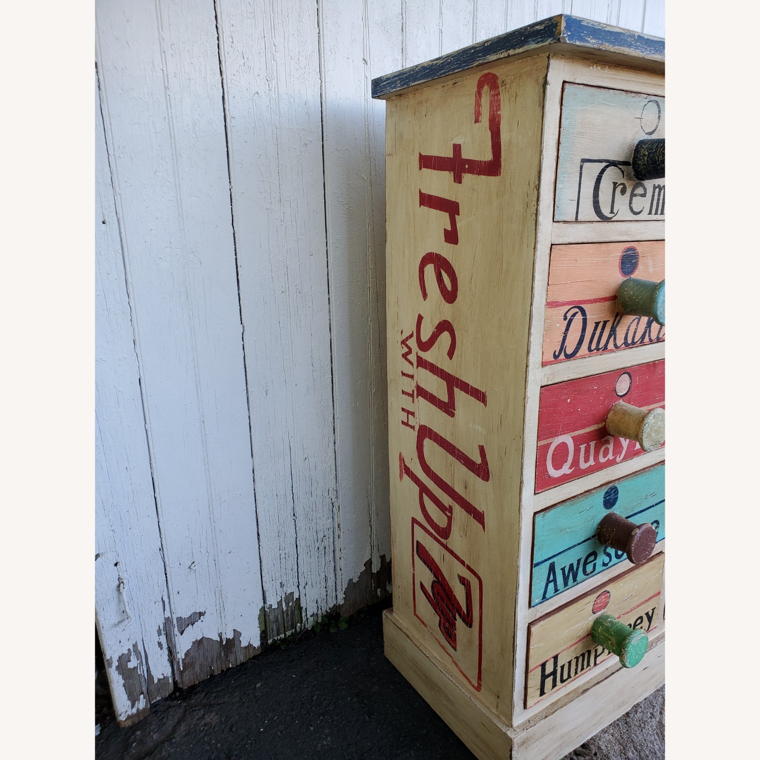 Custom Cigar Box Rustic Solid Wood Dresser - image-8