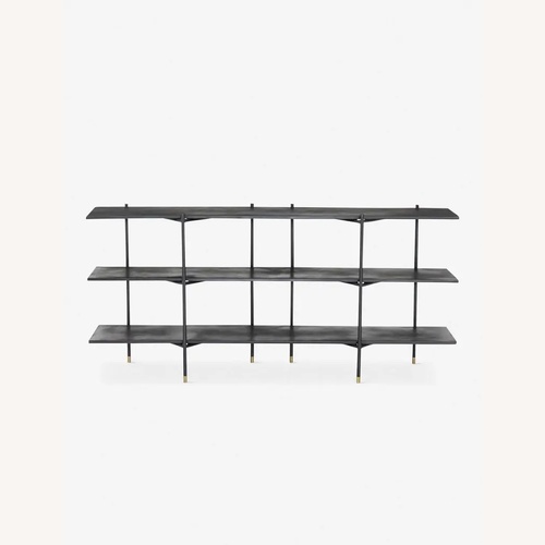 IKEA ENETRIシェルフ　のいのいさん専用 Metal and Gray Ikea Enetri Shelf — MidCentury585
