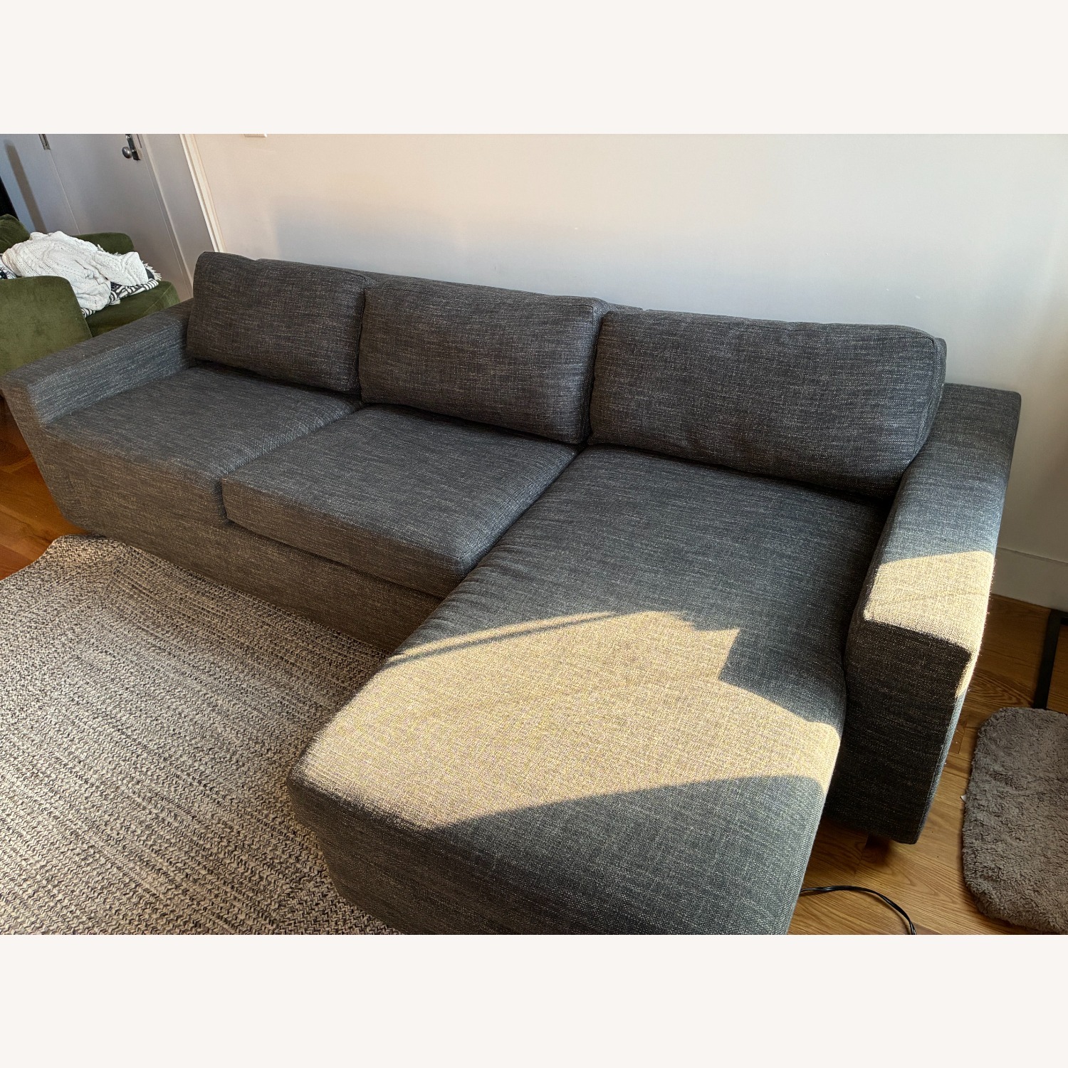 West Elm Henry Sectional with Bed & Storage - image-2