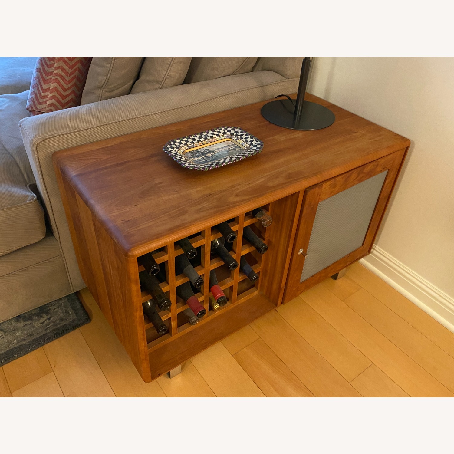 Room & Board Linear Wine Rack Storage Cabinet - image-4