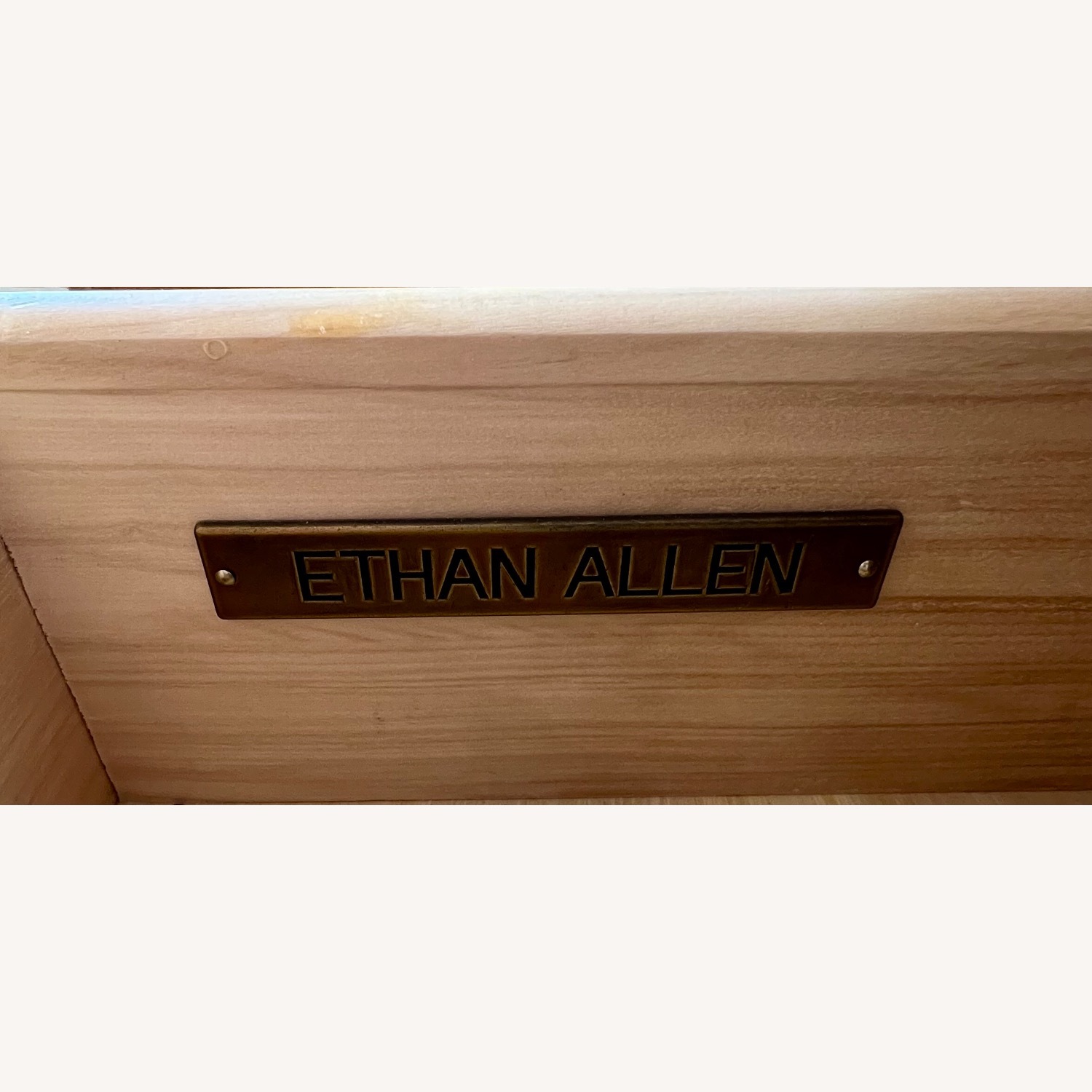 Ethan Allen 3 Drawer Nightstand - image-3