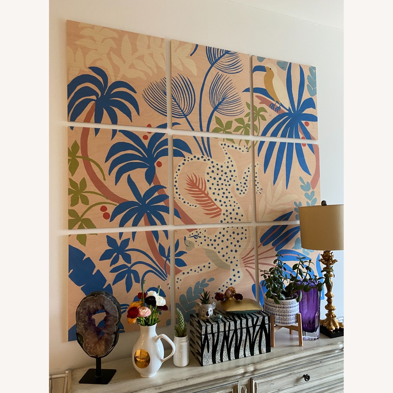 Society Social Large Wooden Wall Art 5' x 5' - image-1