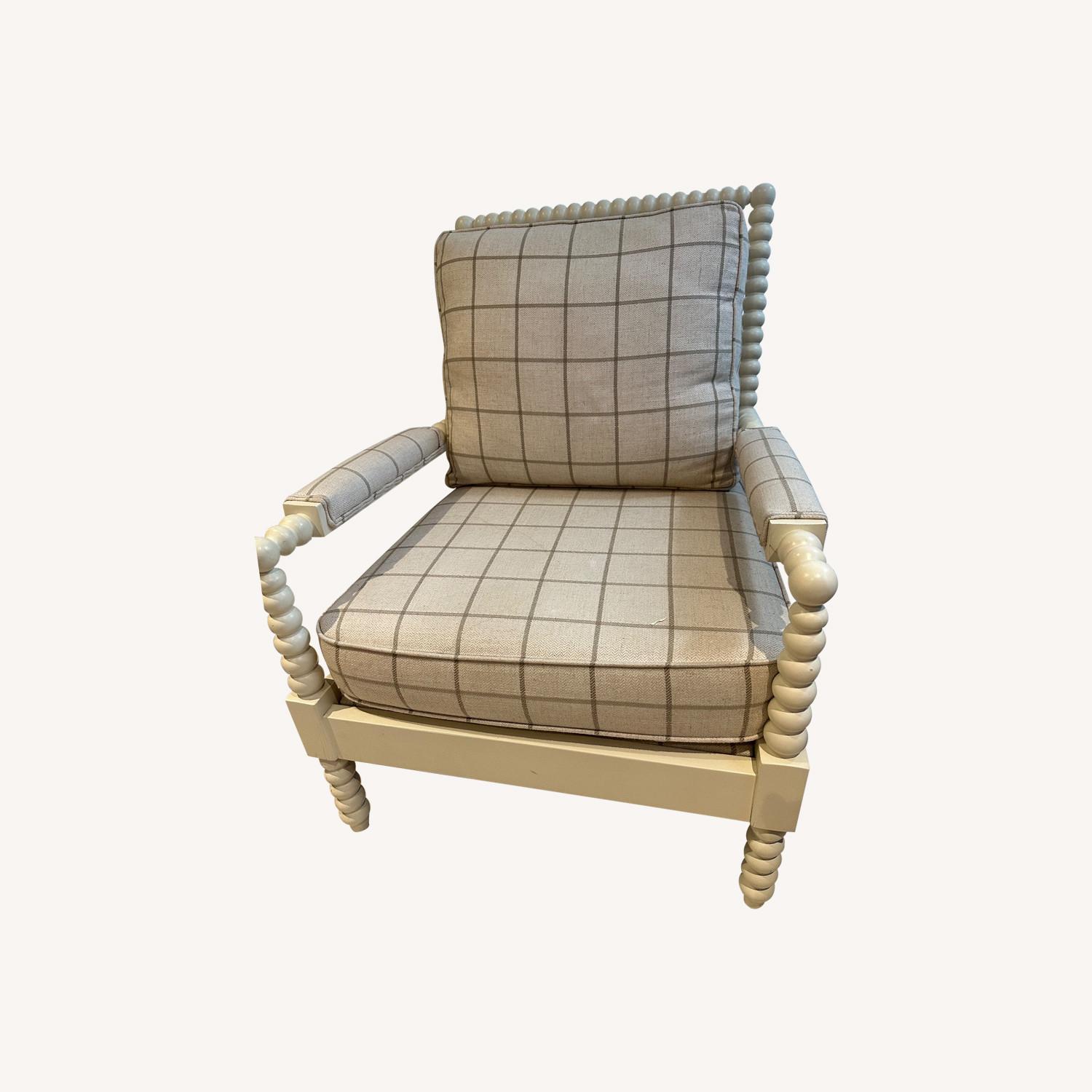 Klaussner Bobbin Spindle Accent Chair - image-0