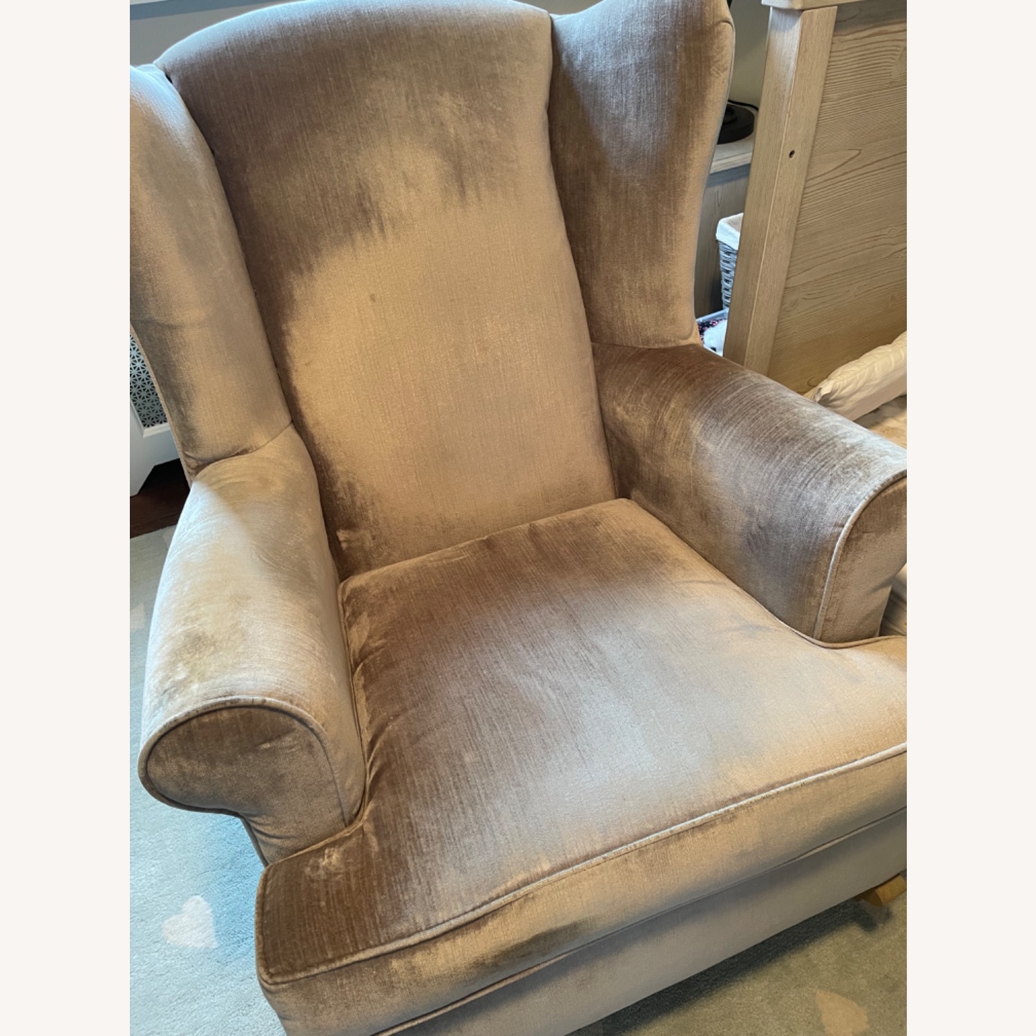 Pottery Barn Kids Fabric Nursing Chair - image-4