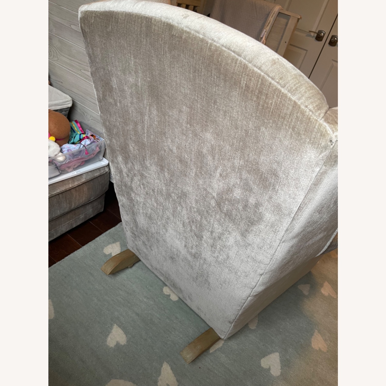 Pottery Barn Kids Fabric Nursing Chair - image-5