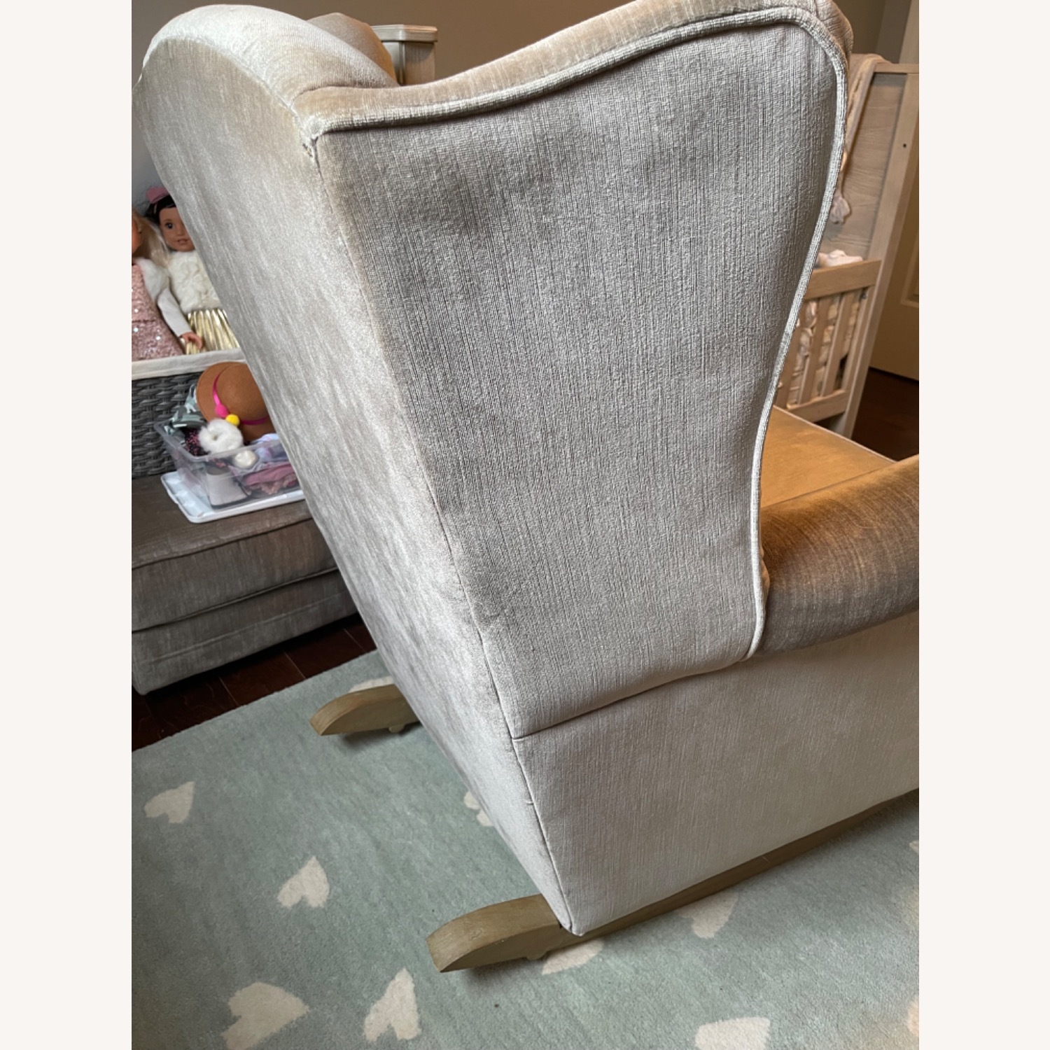 Pottery Barn Kids Fabric Nursing Chair - image-6