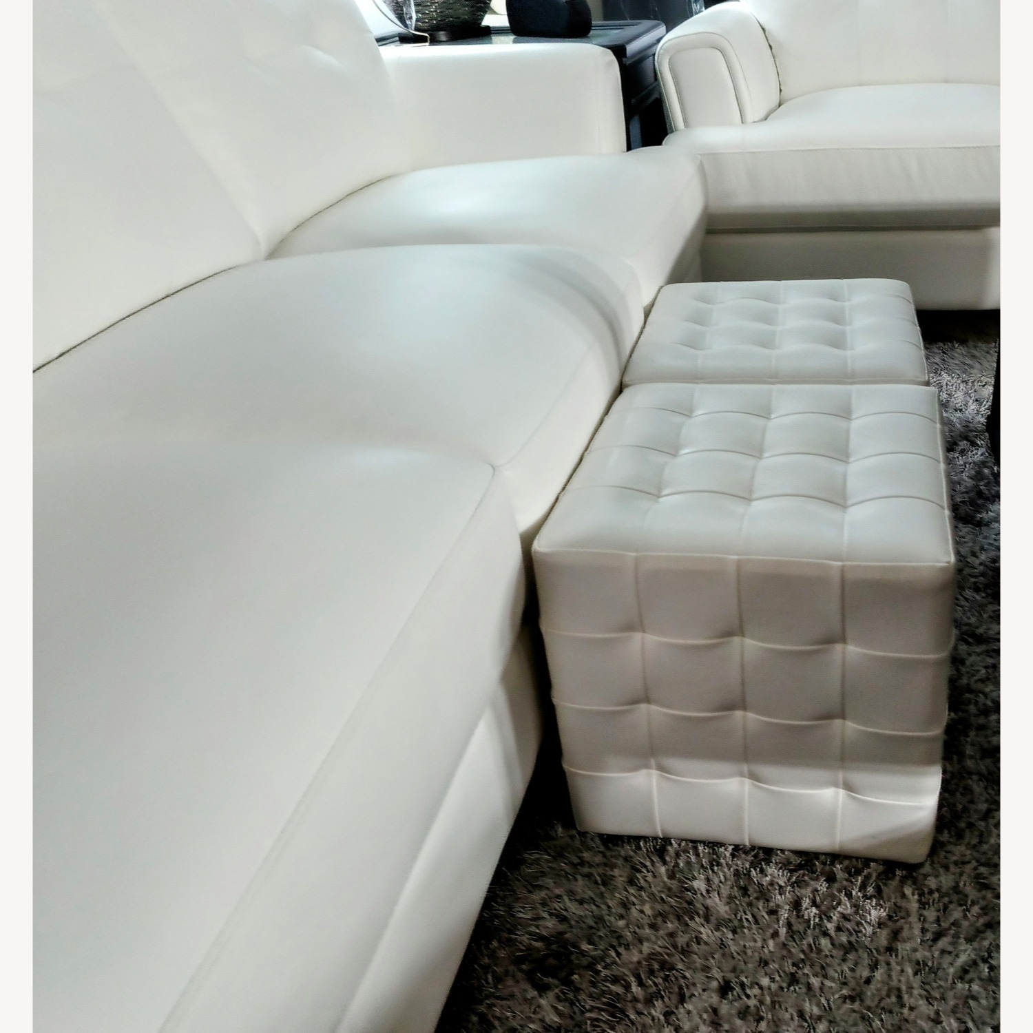  Chateau D'ax Leather Sofa - image-1