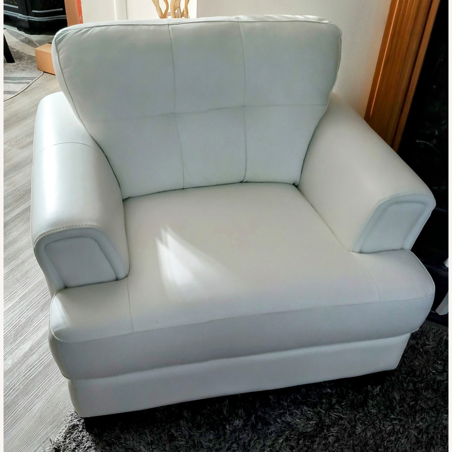  Chateau D'ax White Arm Chair - image-3