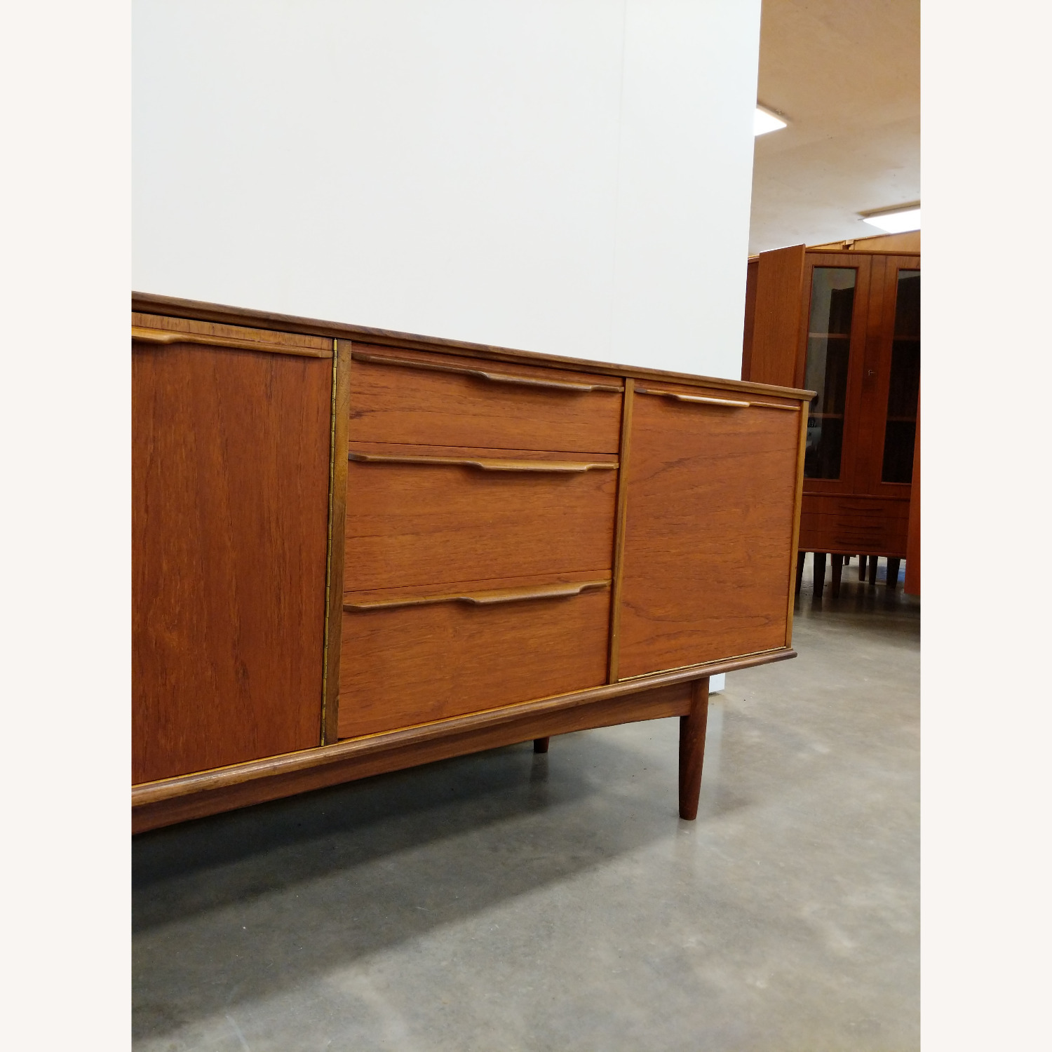 Vintage Mid Century Modern Teak Morris Credenza - image-8