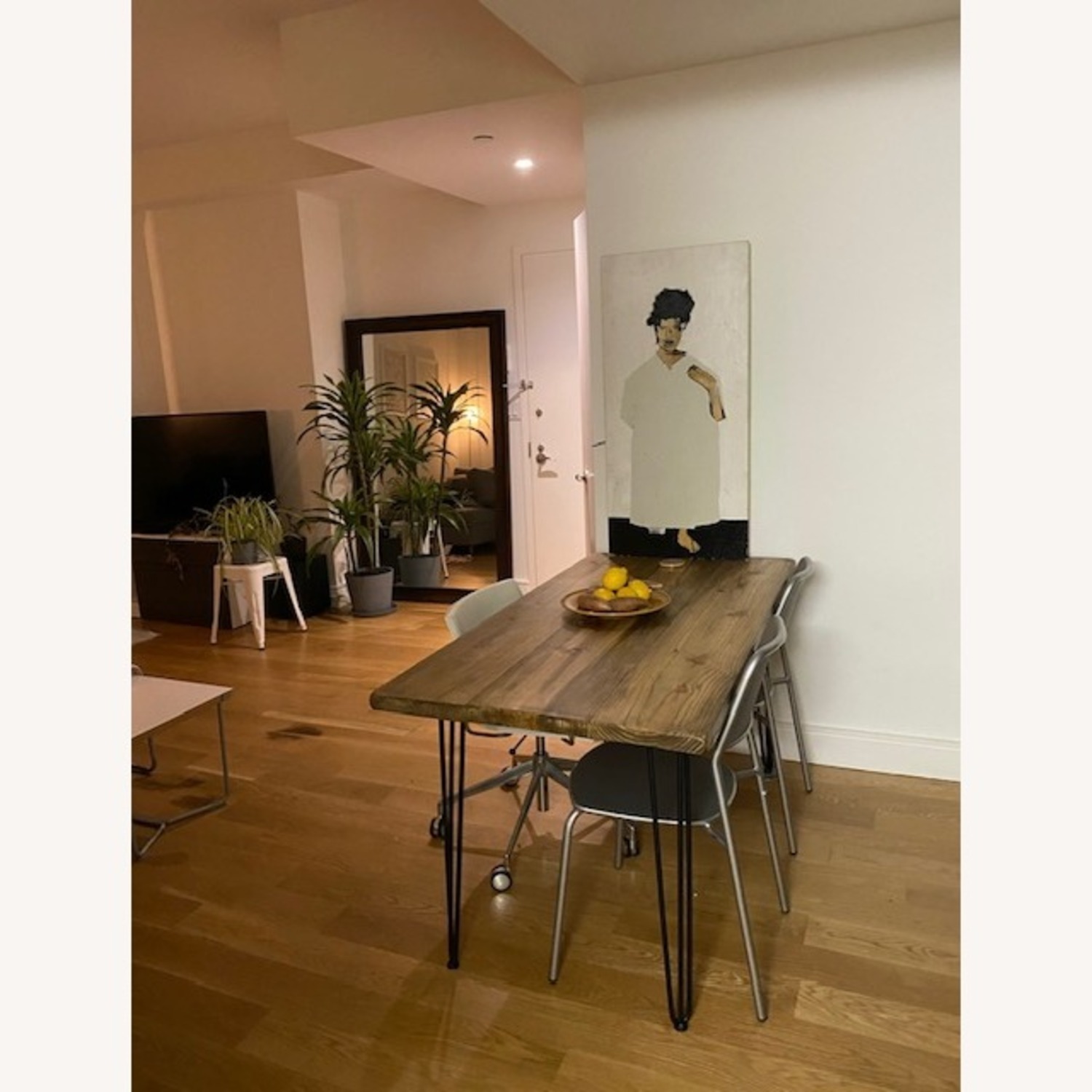 Handmade Solid Wood Dining Table – 60” x 30” - image-2