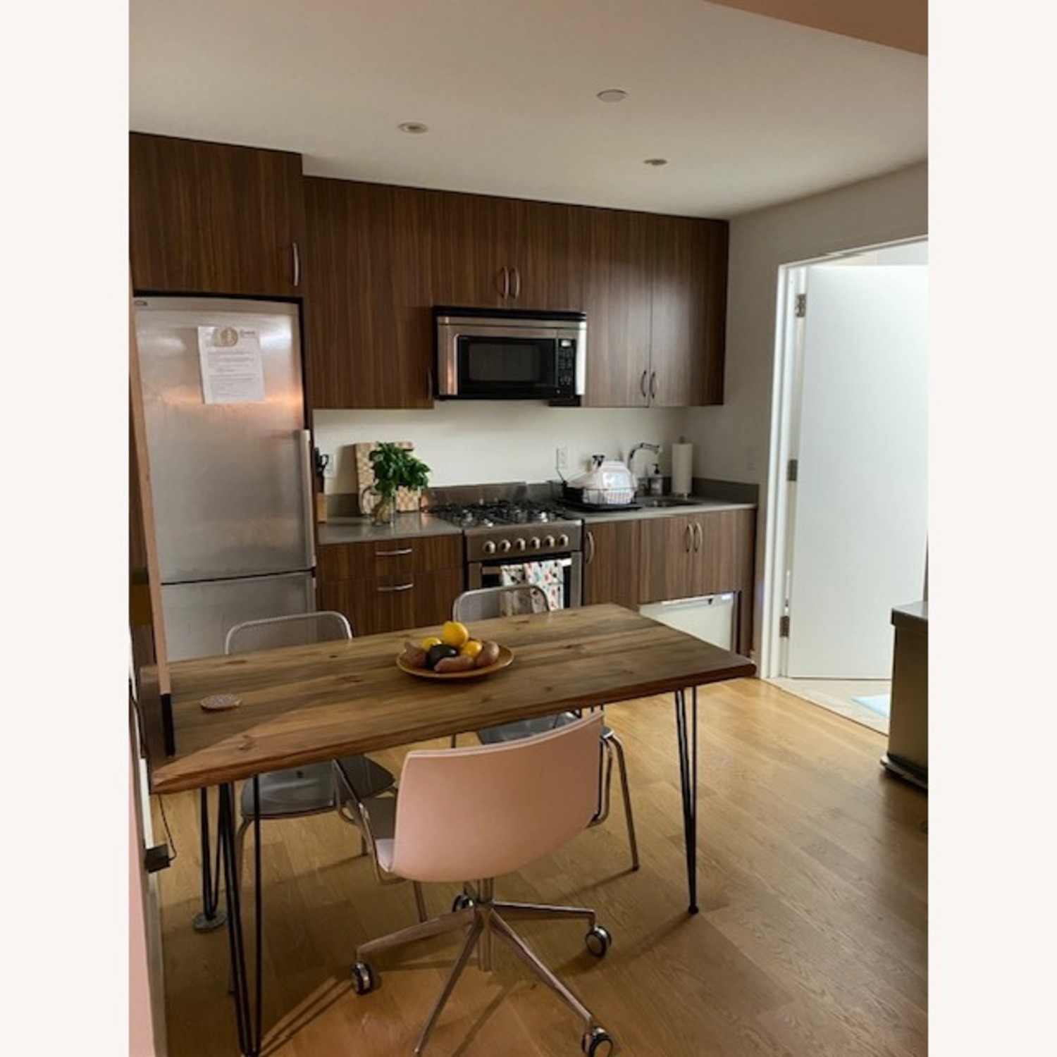 Handmade Solid Wood Dining Table – 60” x 30” - image-1