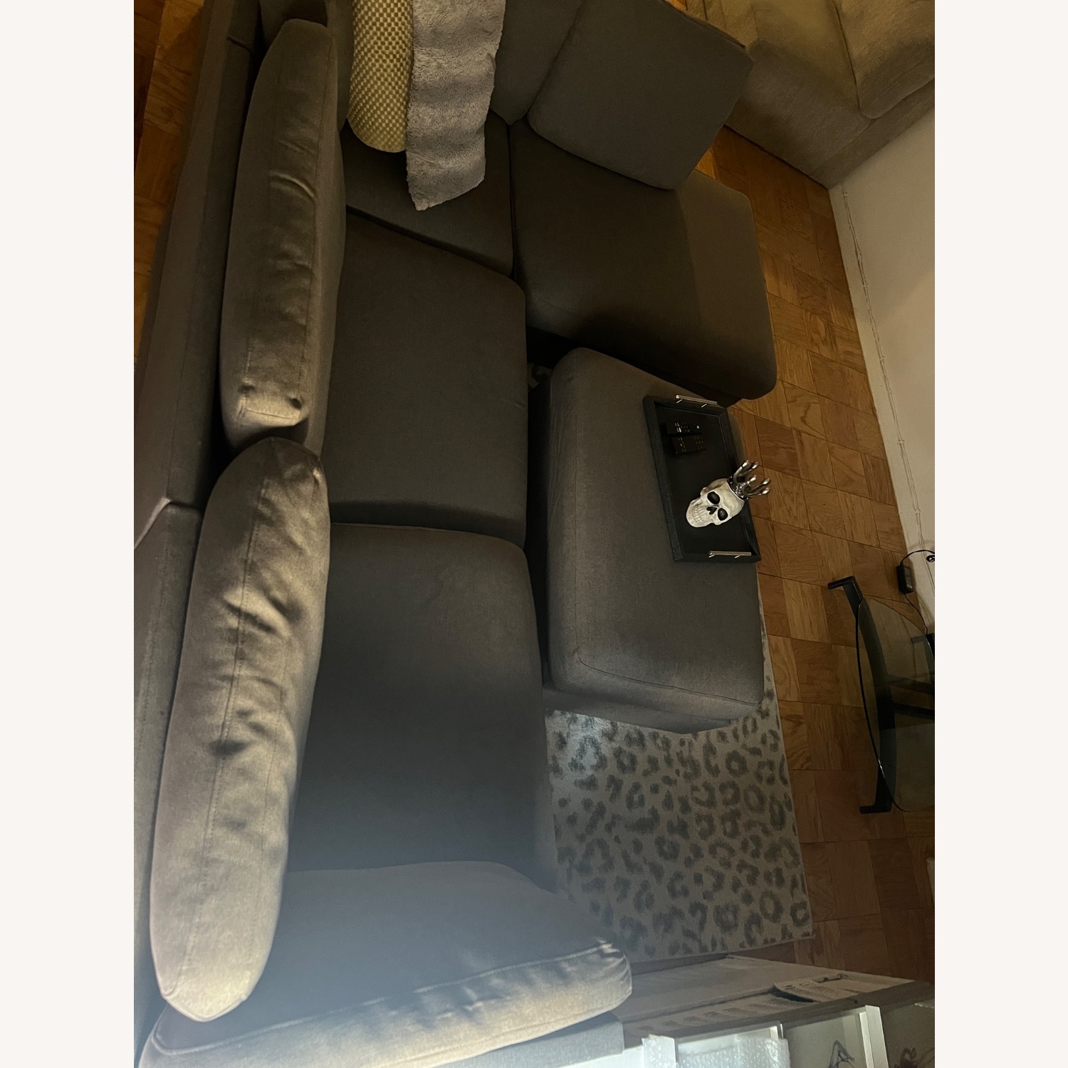 Modern 3-PC Sectional Sofa W Ottoman - image-3