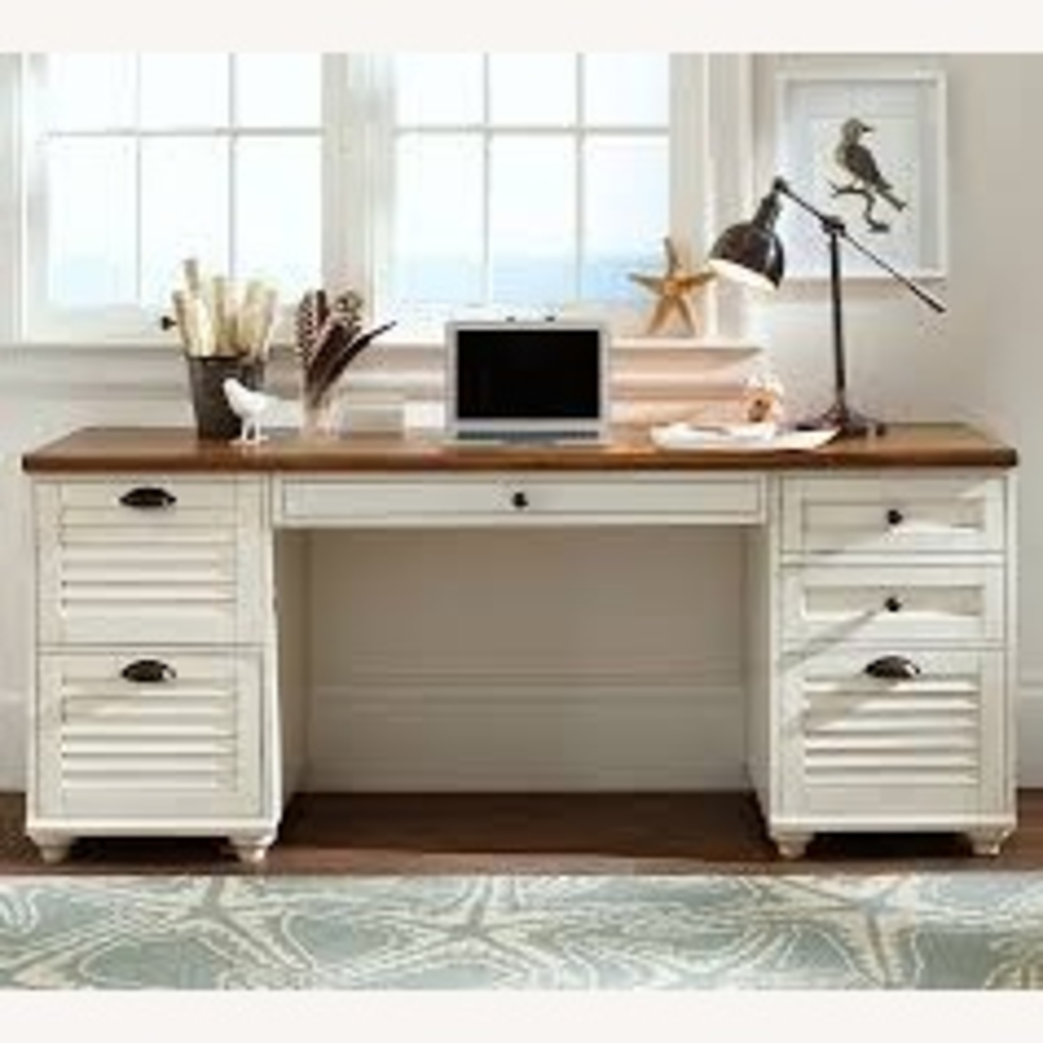Pottery Barn Whitney Executive Desk  - image-5