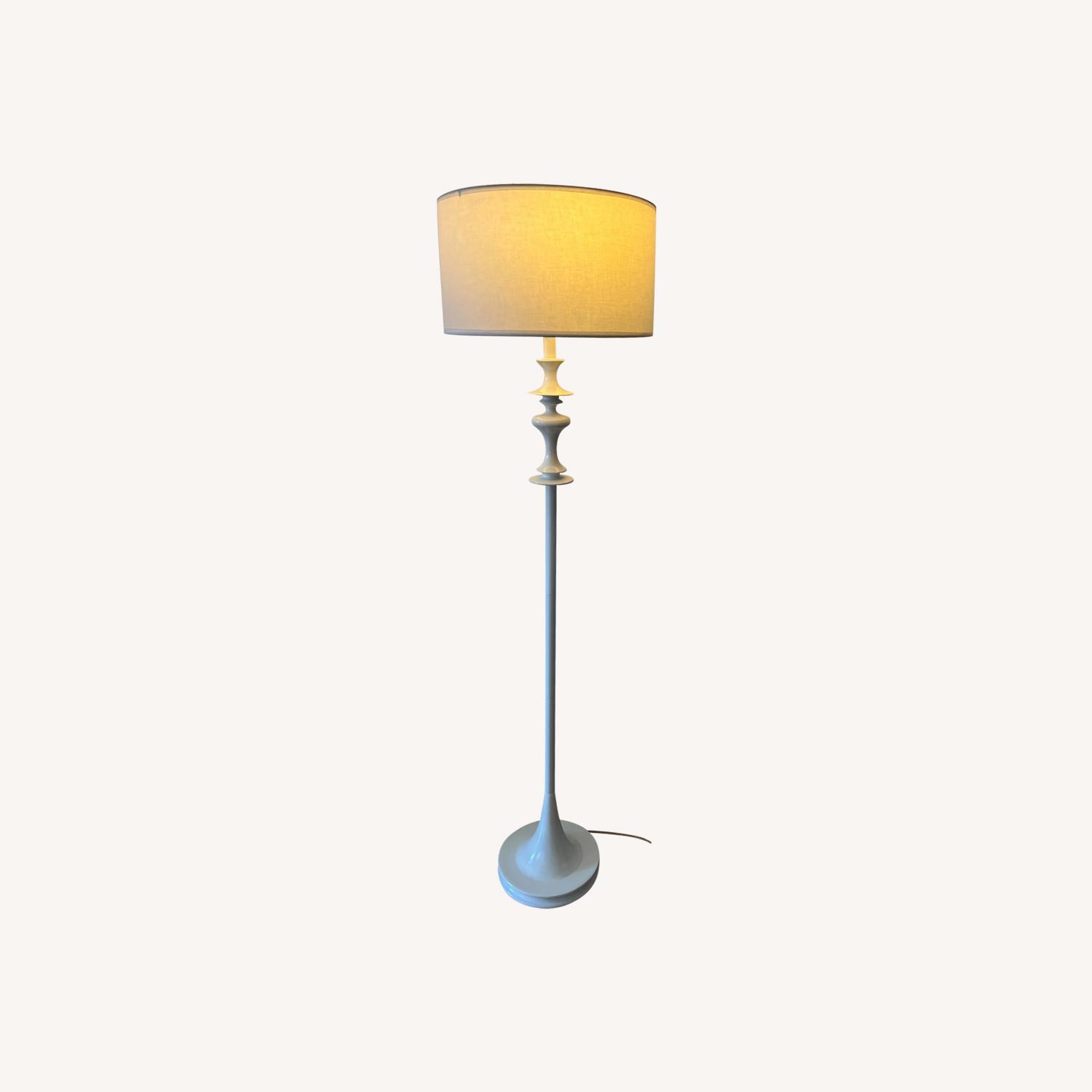 White Floor Lamp - image-0