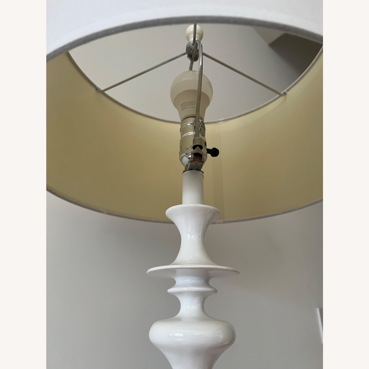 White Floor Lamp - image-3