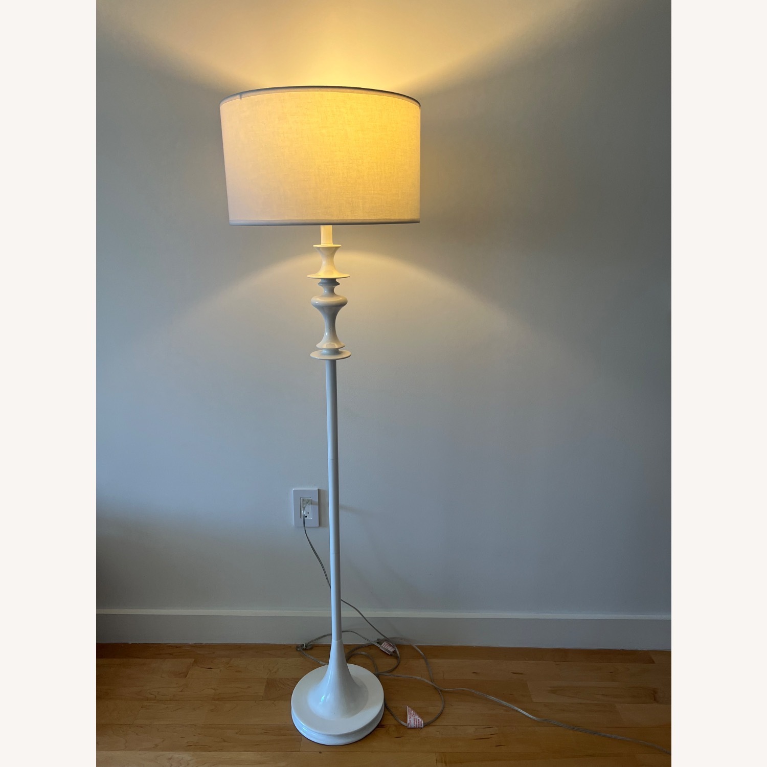 White Floor Lamp - image-6