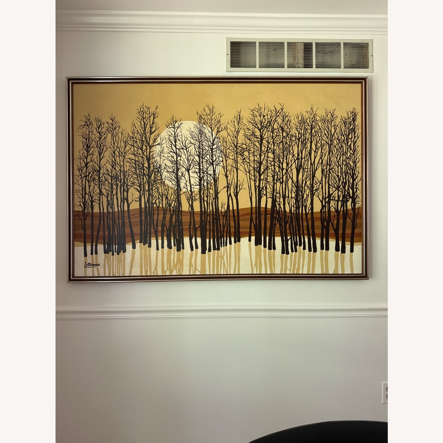 Vintage Letterman Painting - image-2