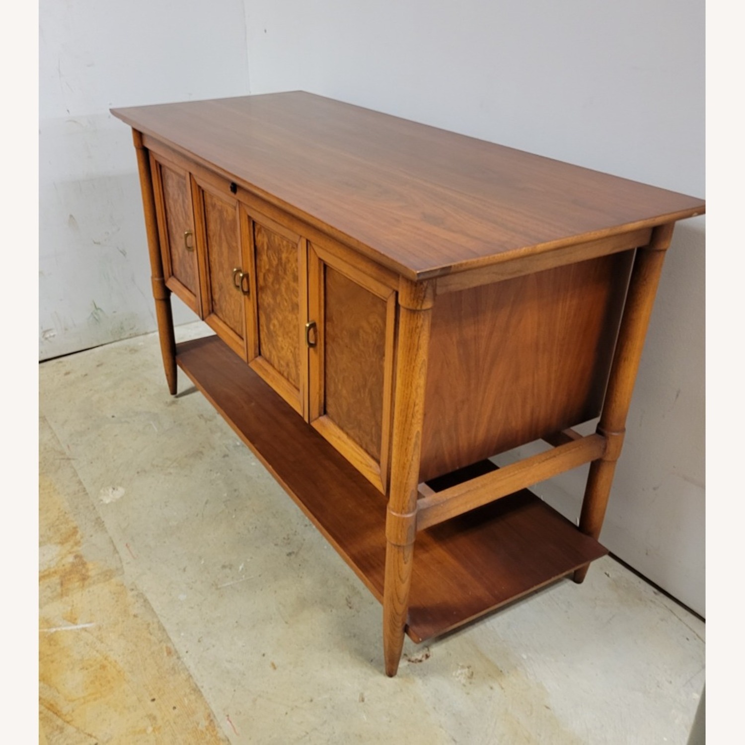 Mid-Century Modern Lane Burl Wood Cedar Chest - image-2