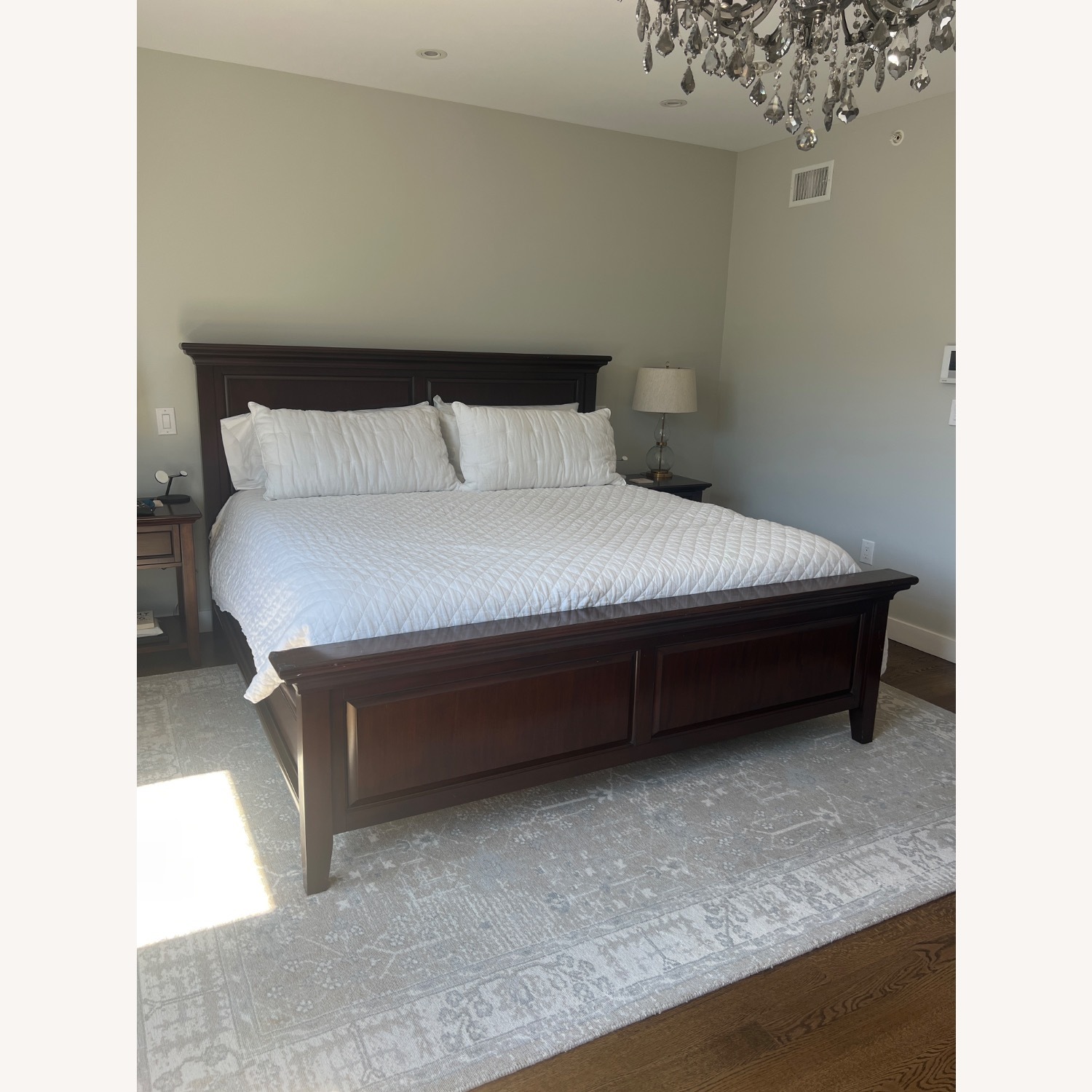 Pottery Barn King Sized Bed - image-2