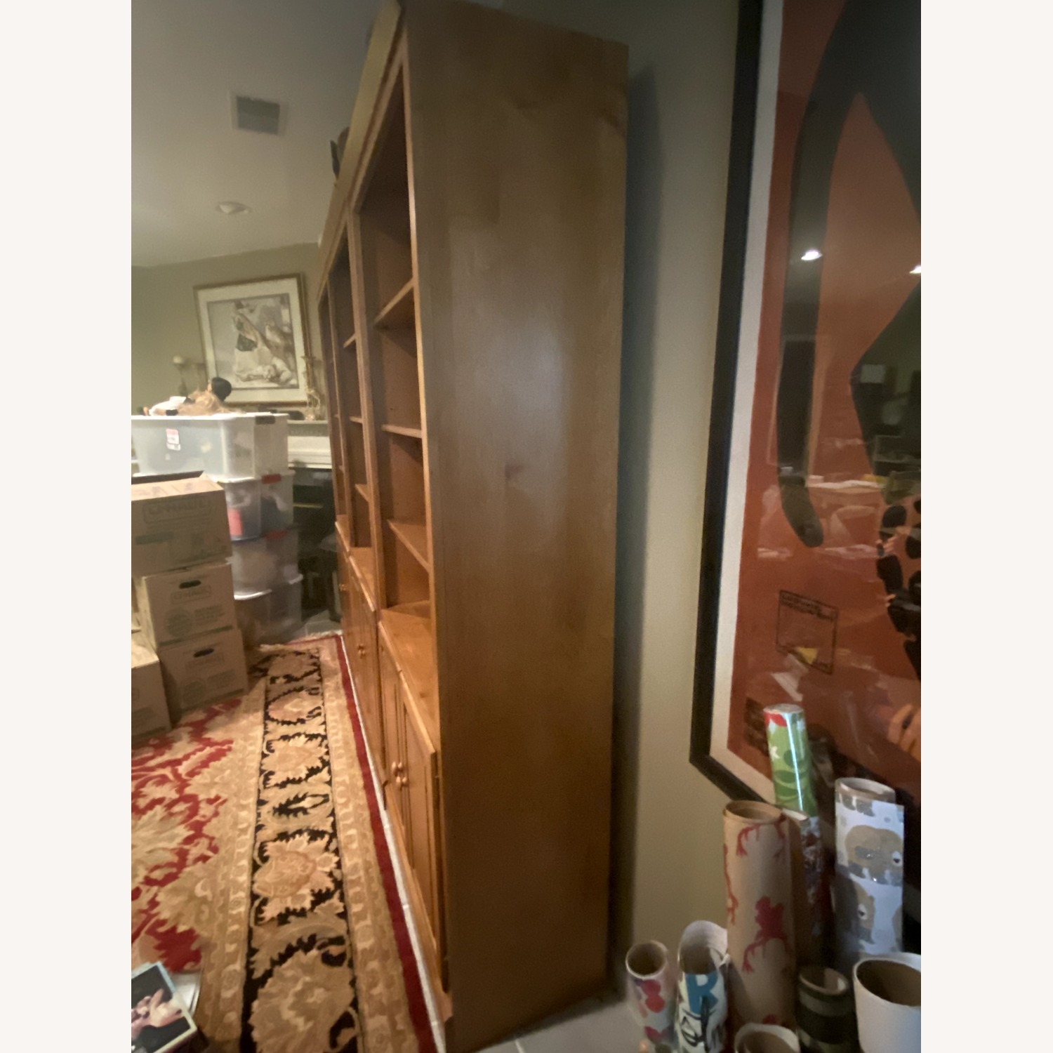 Ethan Allen Maple Bookcases (3) - image-3