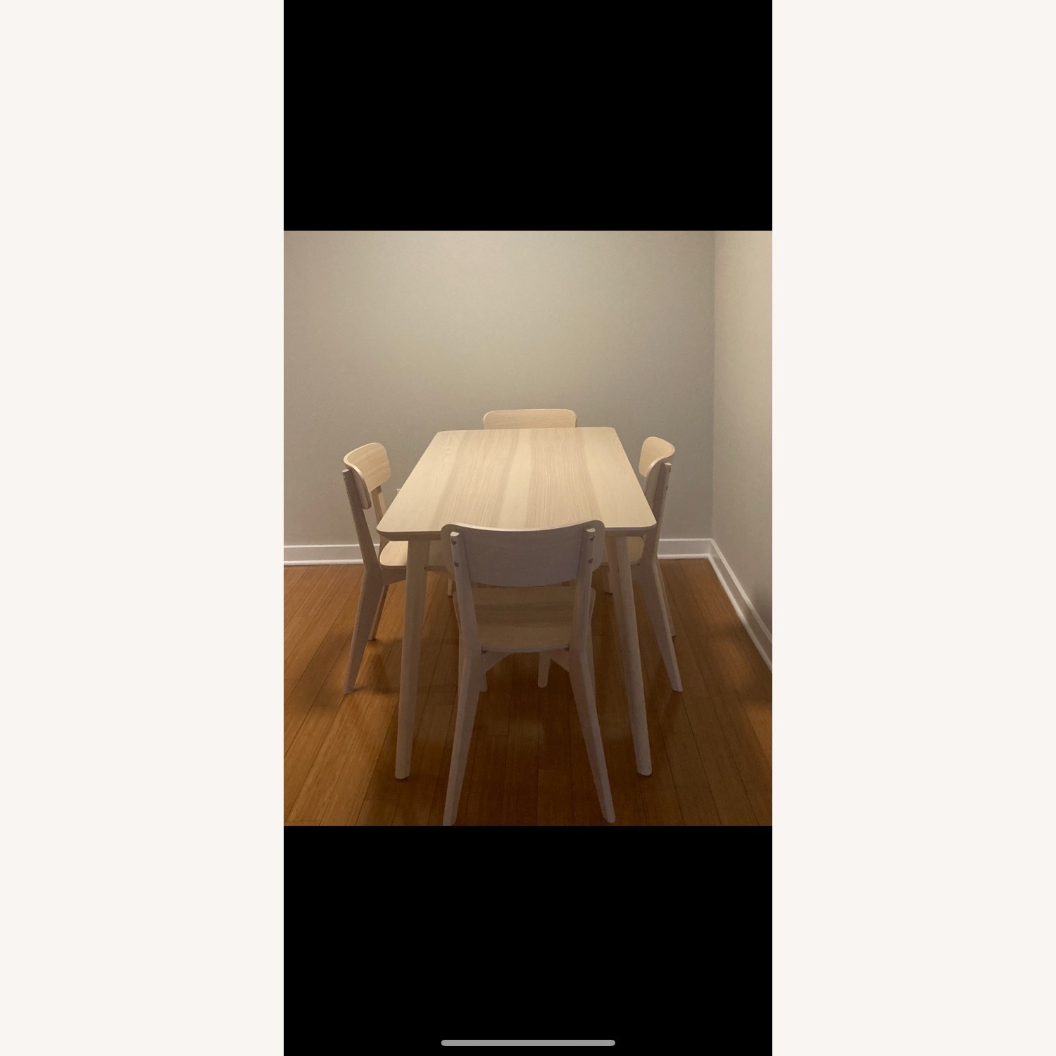 IKEA Lisabo Table + 4 Chairs - image-2