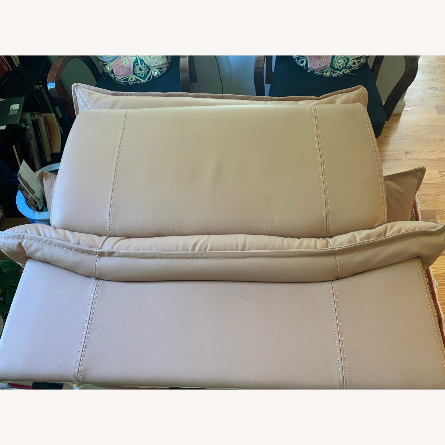 Nicoletti Salotti Italian Leather Chair - image-4