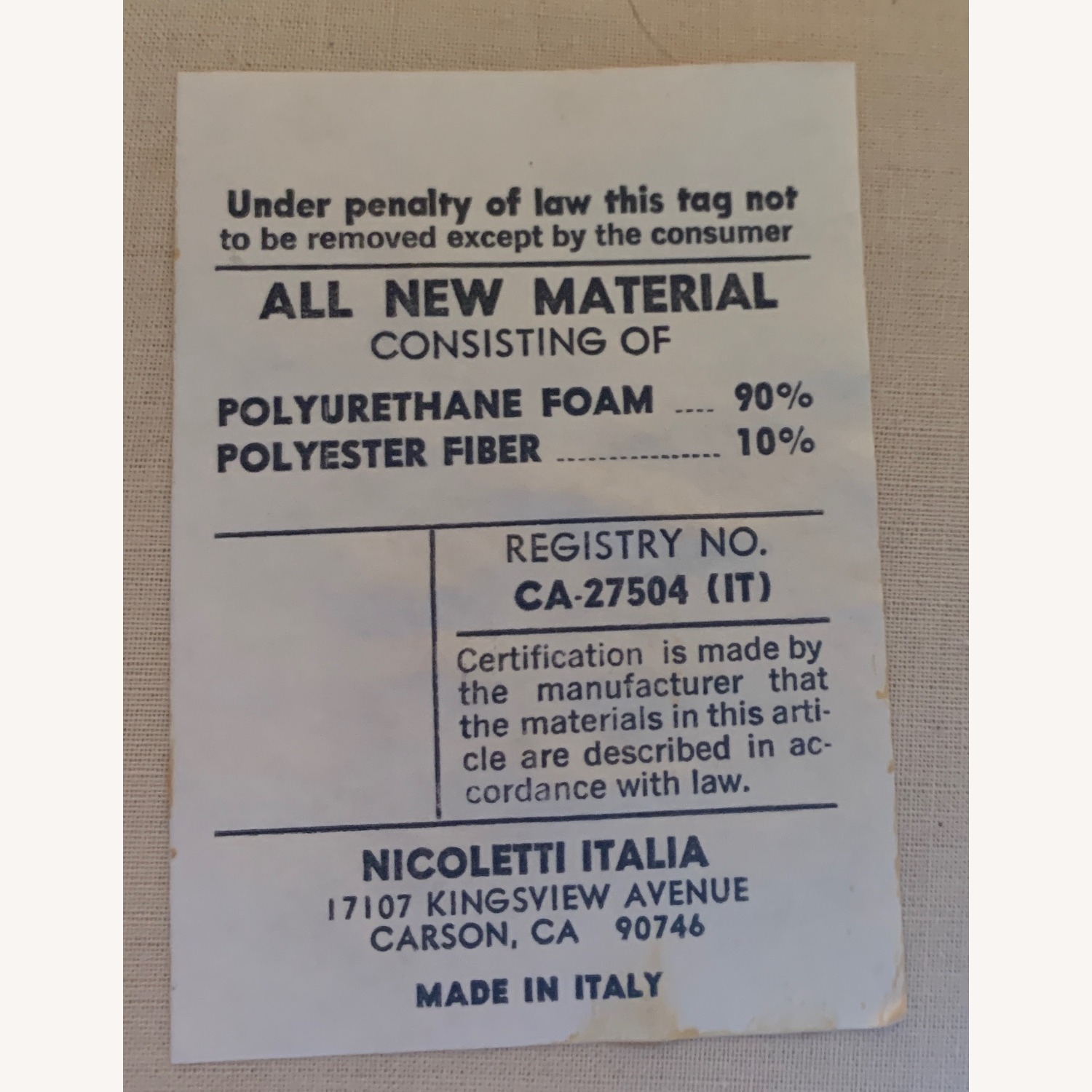 Nicoletti Salotti Italian Leather Chair - image-2