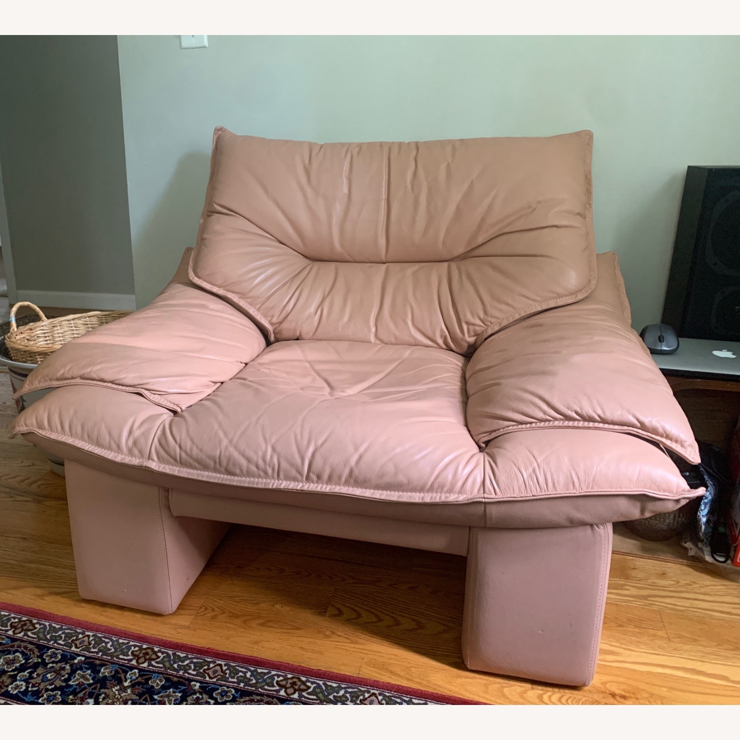 Nicoletti Salotti Italian Leather Chair - image-3