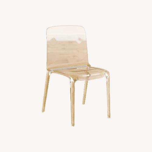 Used Transparent Acrylic Chairs Dining Chairs  for sale on AptDeco