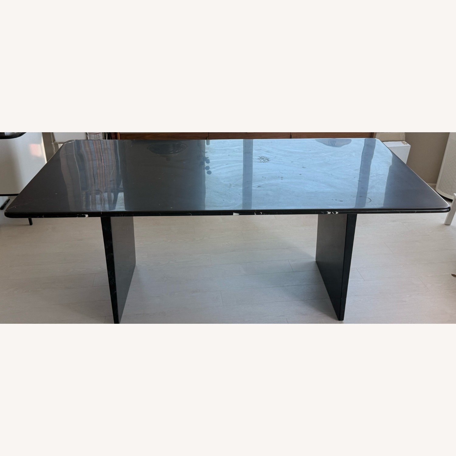 CB2 Kishi Black Dining Table - image-3