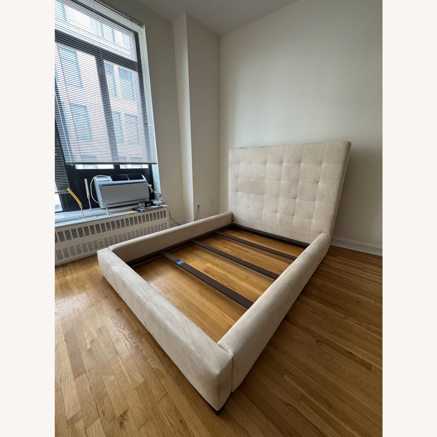 Z Gallerie Upholstered Platform Bed - AptDeco