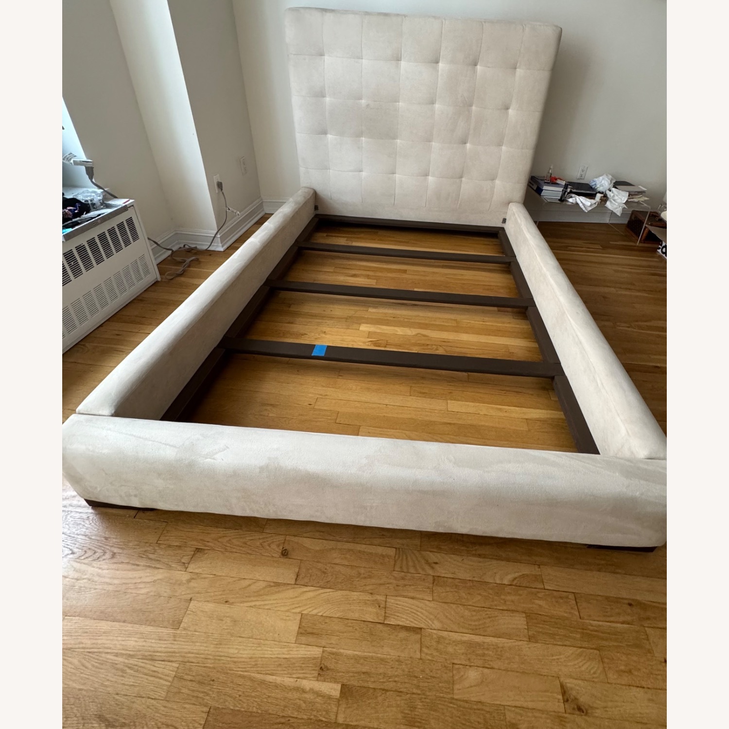 Z Gallerie Upholstered Platform Bed - image-1